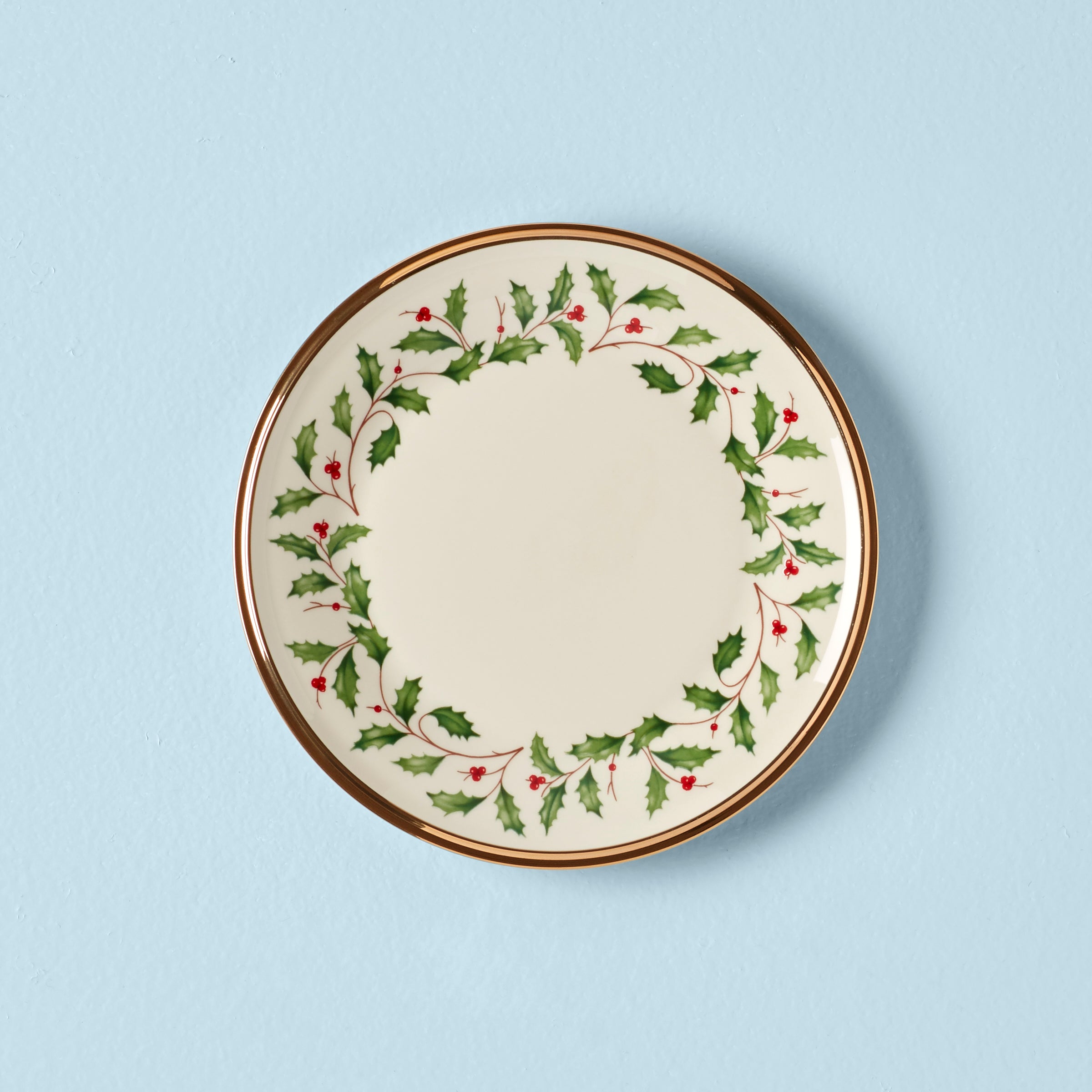 Holiday Butter Plate