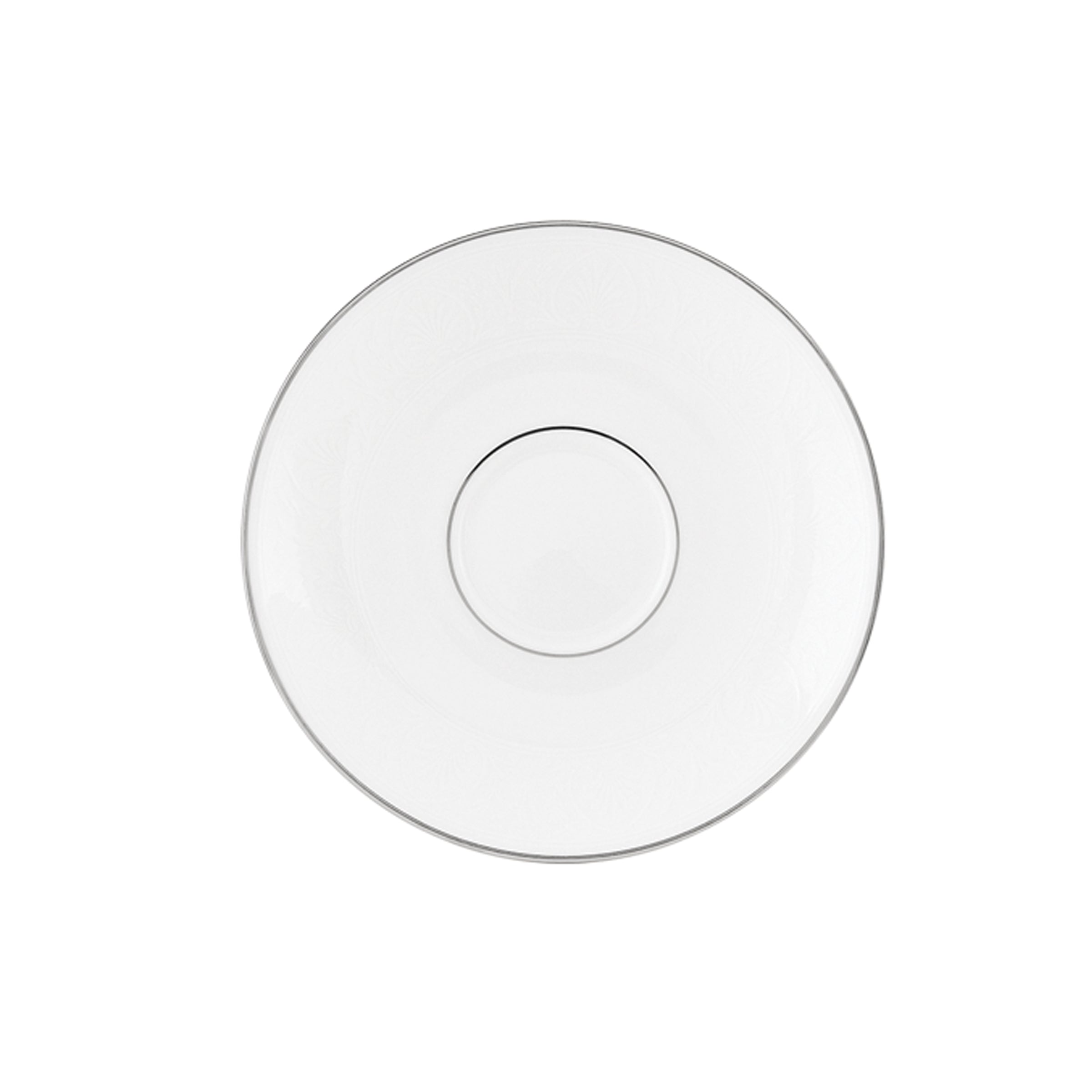Hannah Platinum Saucer