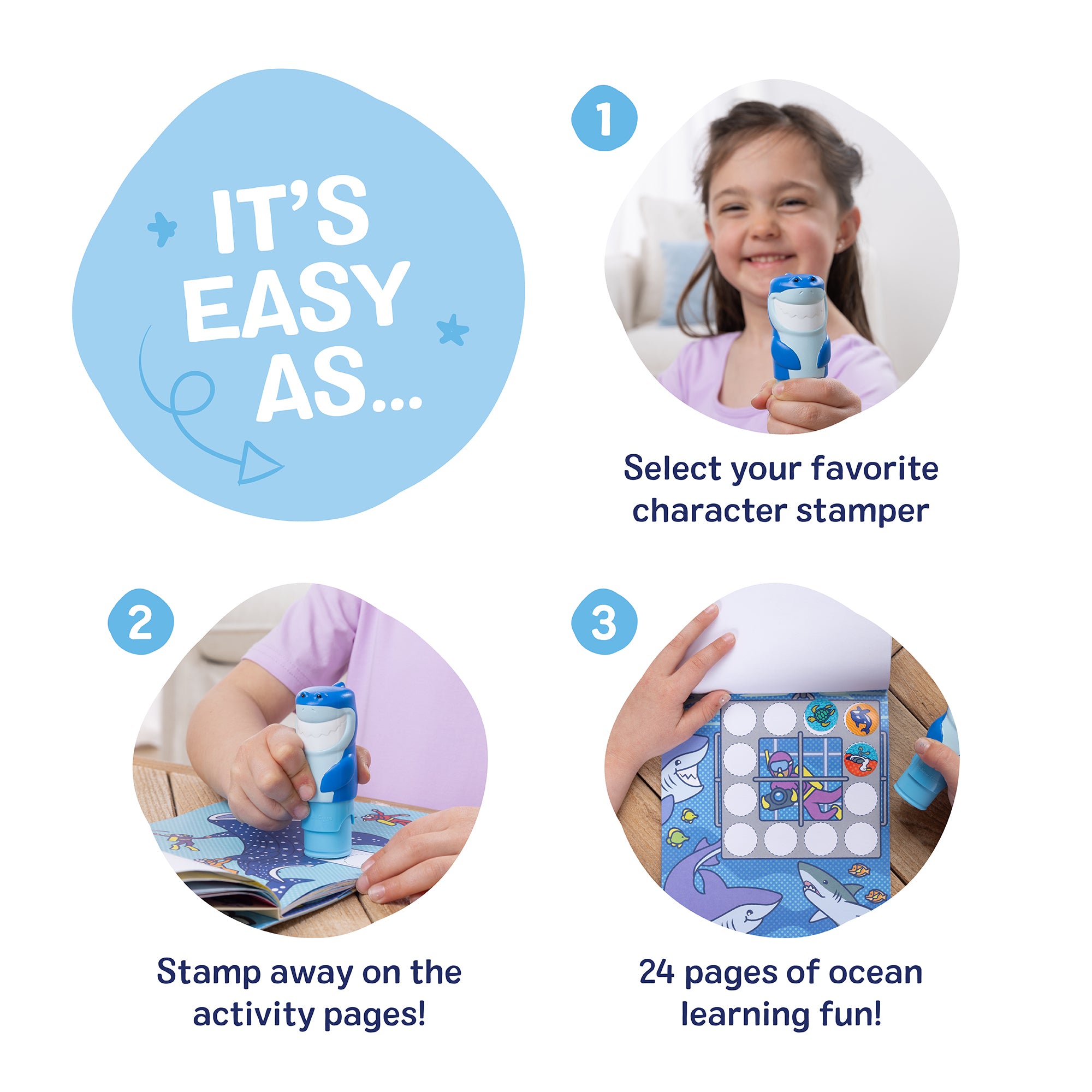 Sticker WOW!™ Activity Pad & Sticker Stamper - Shark - Image 4