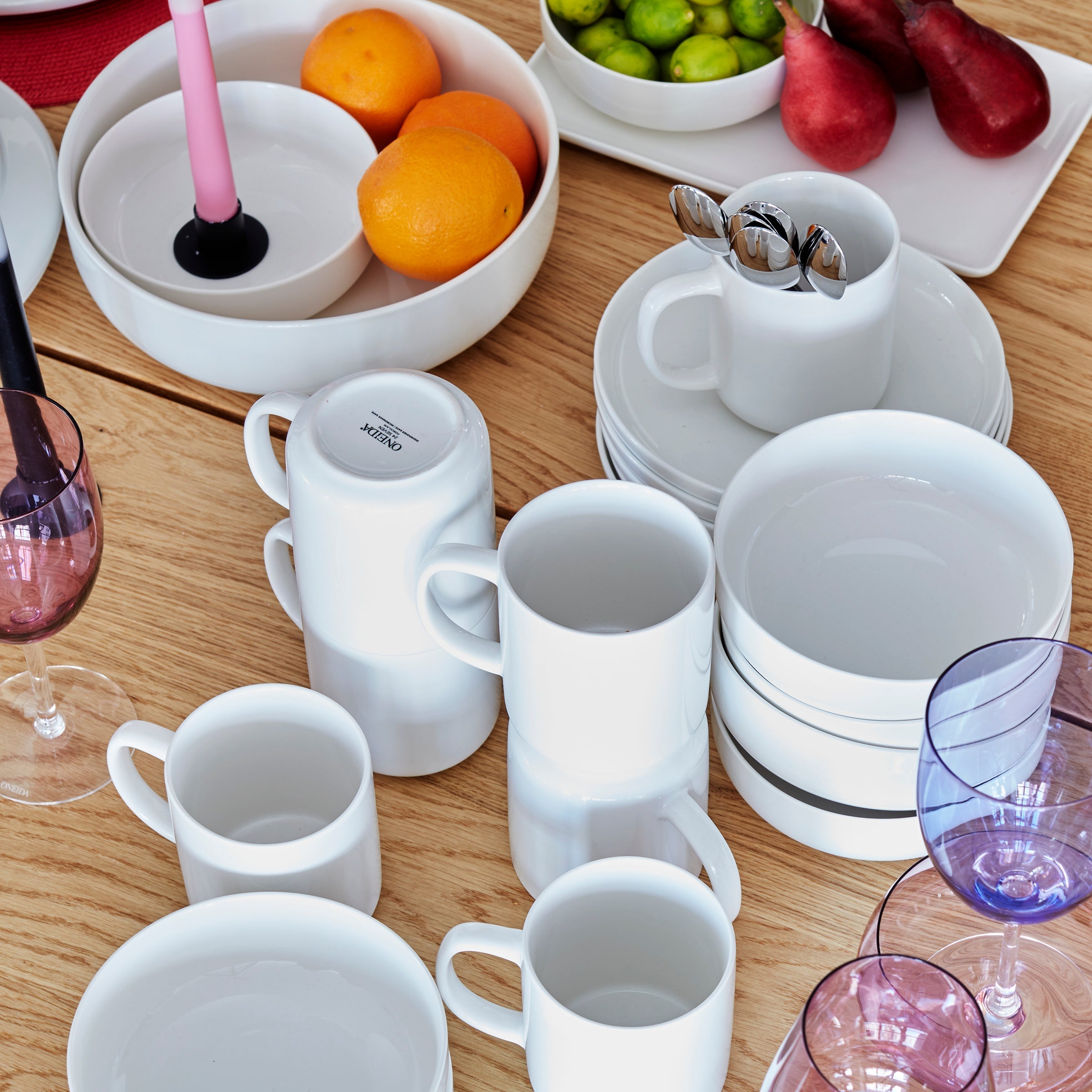 24 Seven White Mugs. Set of 4 - Image 3