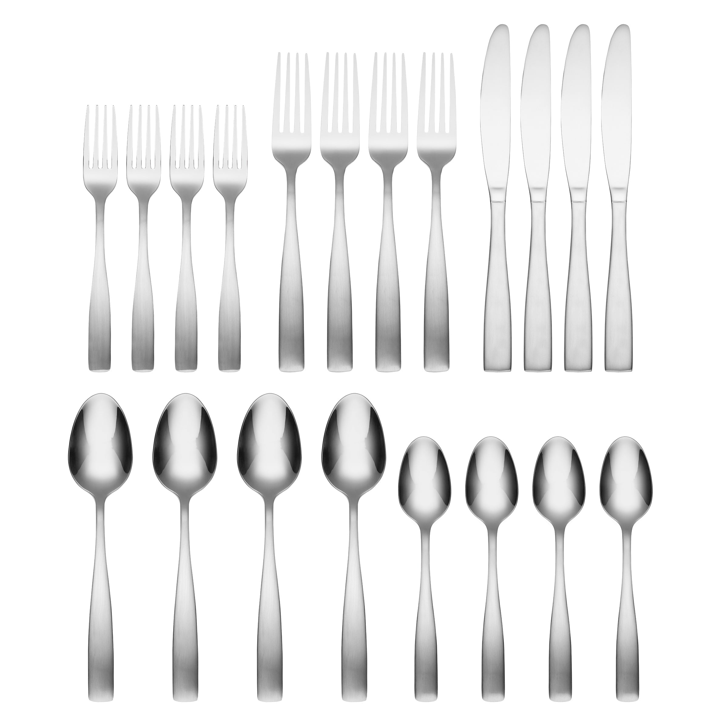 Madison Satin 20-Piece Flatware Set - Image 2