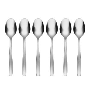 Paulina Satin Mirror Teaspoons. Set of 6