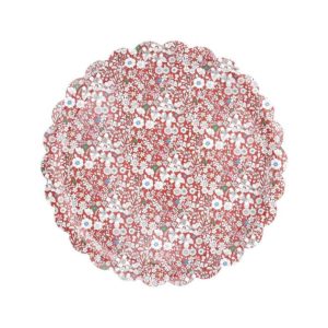 Meri Meri x Liberty Red June's Meadow Small Tray