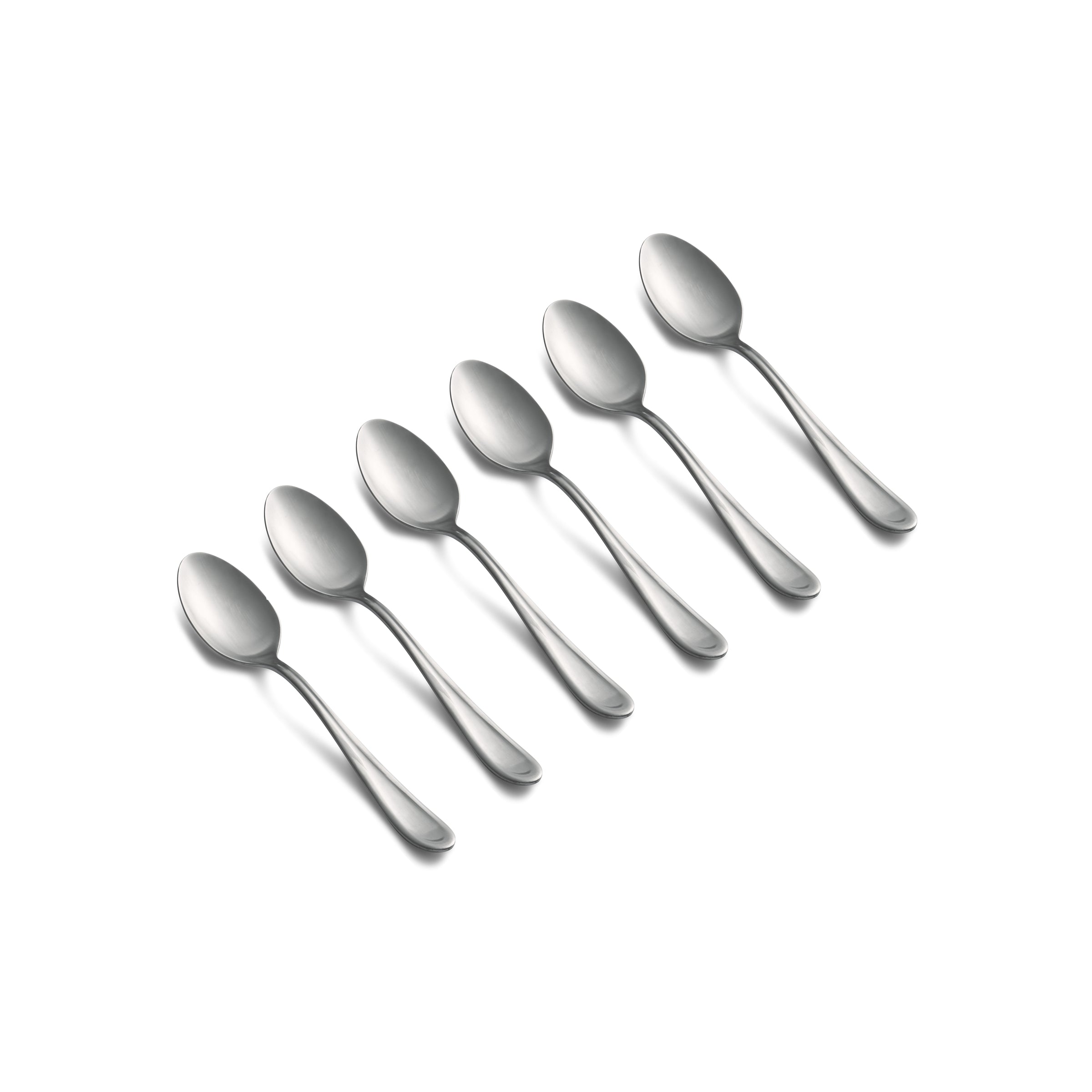 Malibu Satin Teaspoons. Set of 6