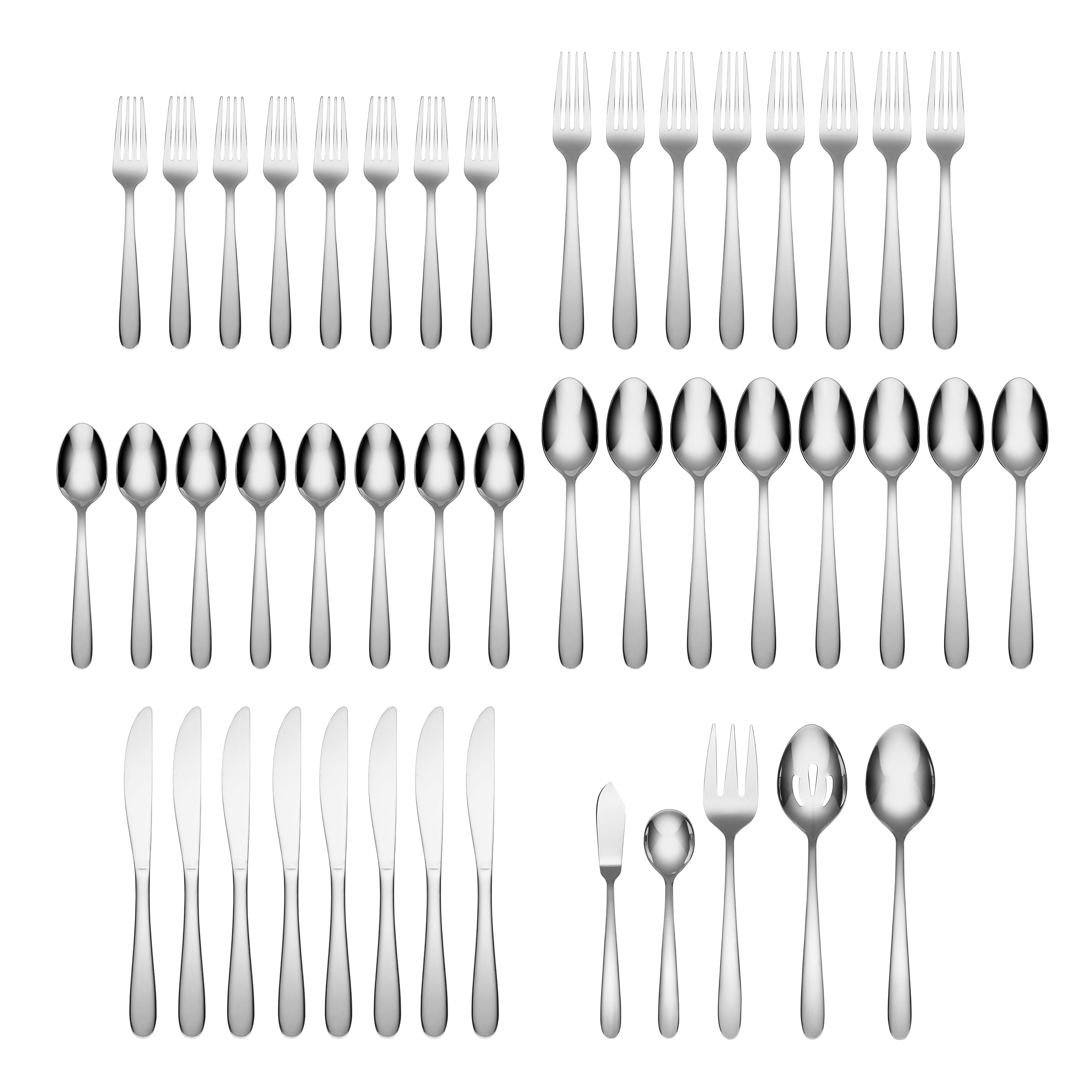 Jude 45-Piece Flatware Set - Image 2