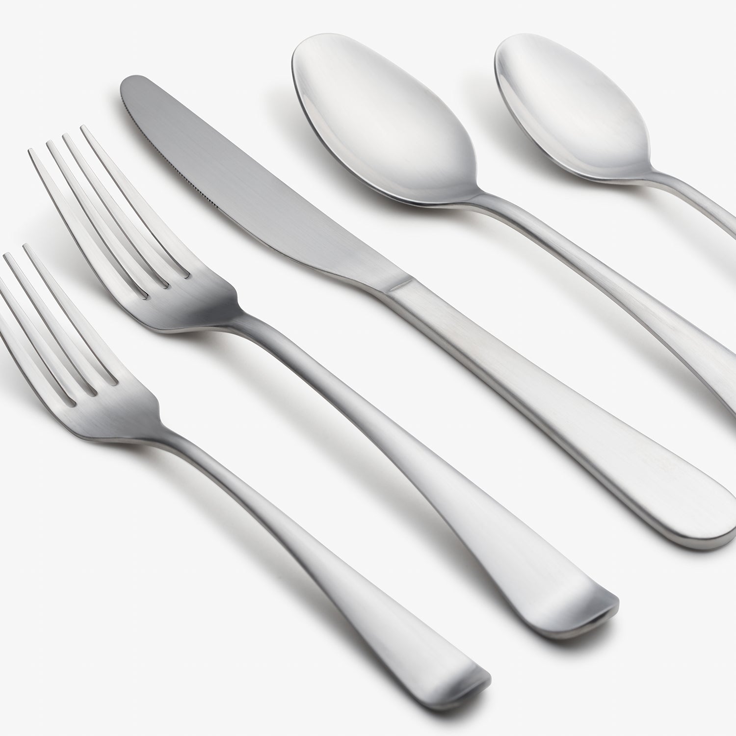 Rhiannon Satin 45-Piece Flatware Set - Image 4