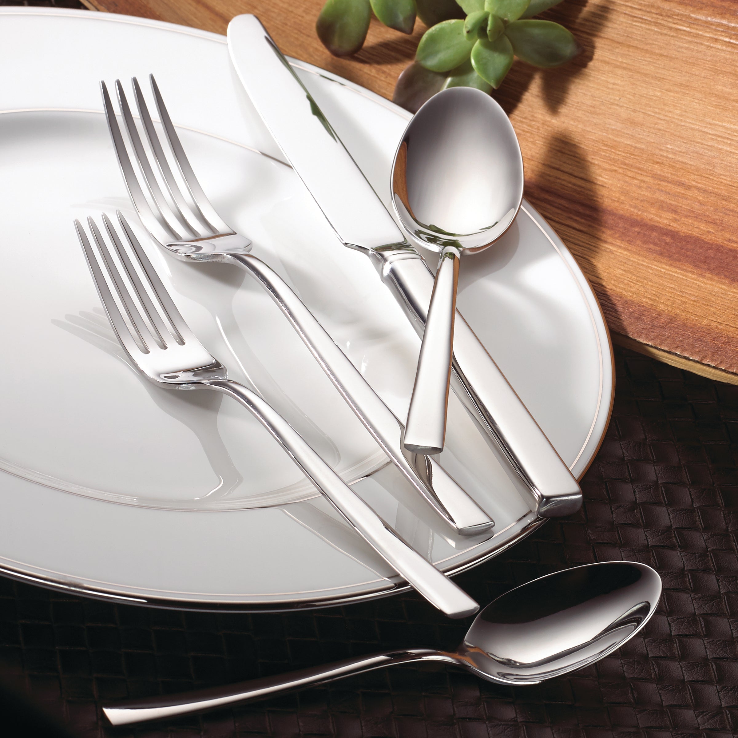 Cole 65-Piece Flatware Set - Image 4