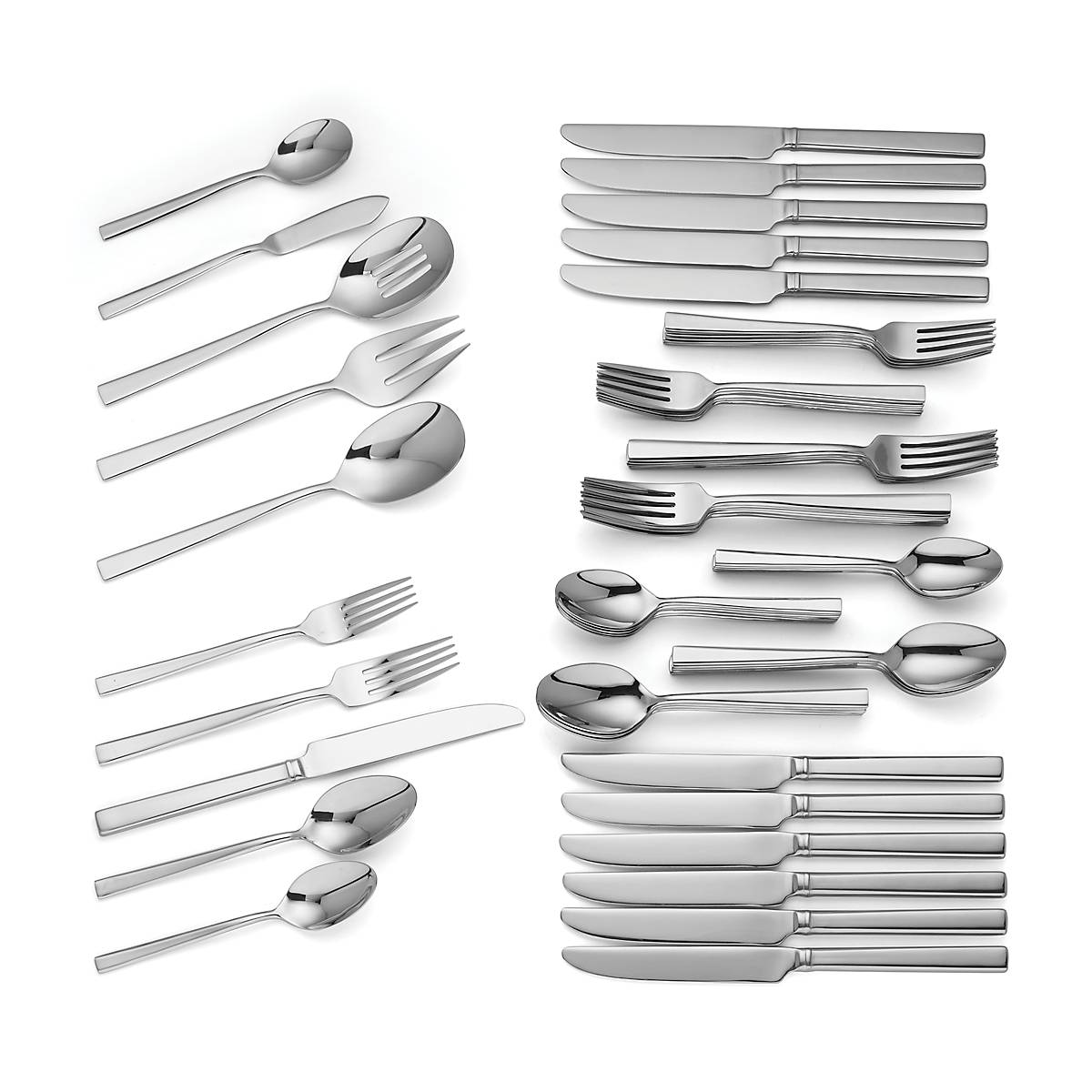 Cole 65-Piece Flatware Set - Image 2