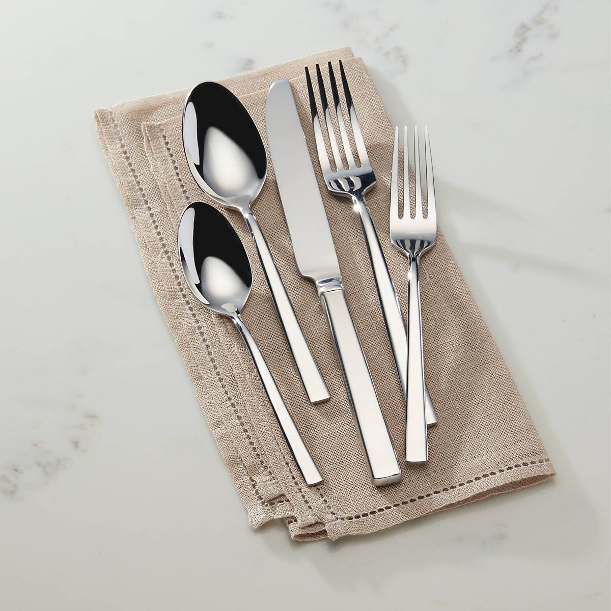 Cole 65-Piece Flatware Set - Image 3