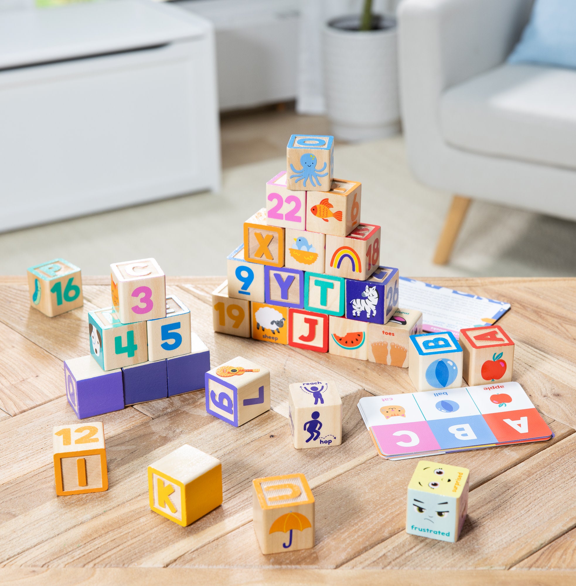 Ms. Rachelâ„¢ Wooden Learning Blocks - Image 9