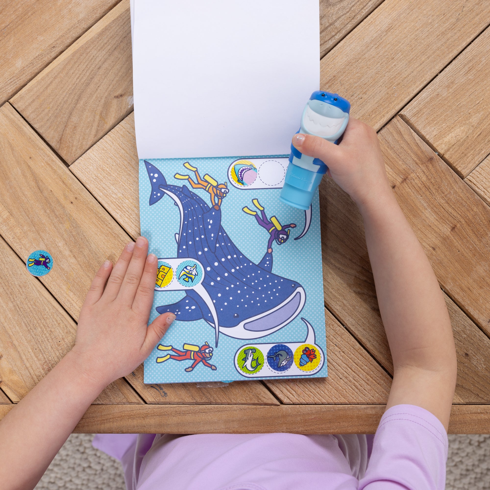 Sticker WOW!™ Activity Pad & Sticker Stamper - Shark - Image 9
