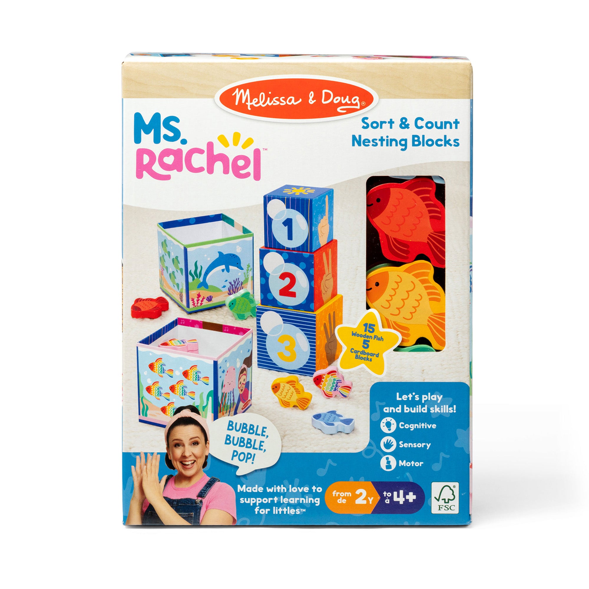 Ms. Rachel™ Sort & Count Nesting Blocks - Image 3