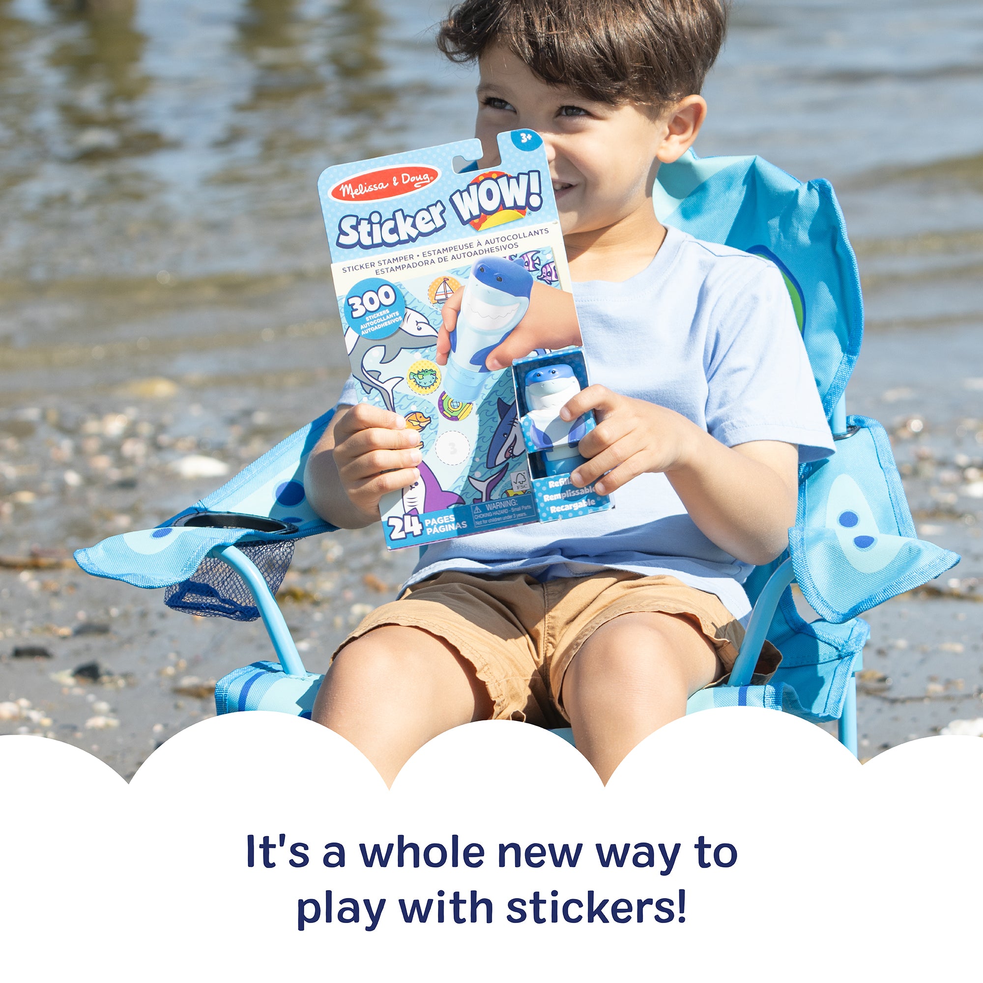 Sticker WOW!™ Activity Pad & Sticker Stamper - Shark - Image 5