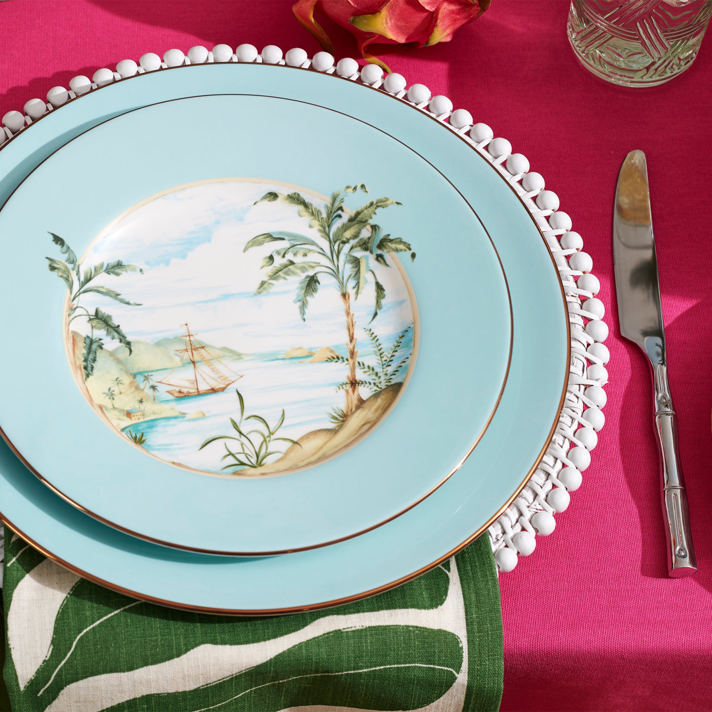 British Colonial Tradewind Dinner Plate - Image 4