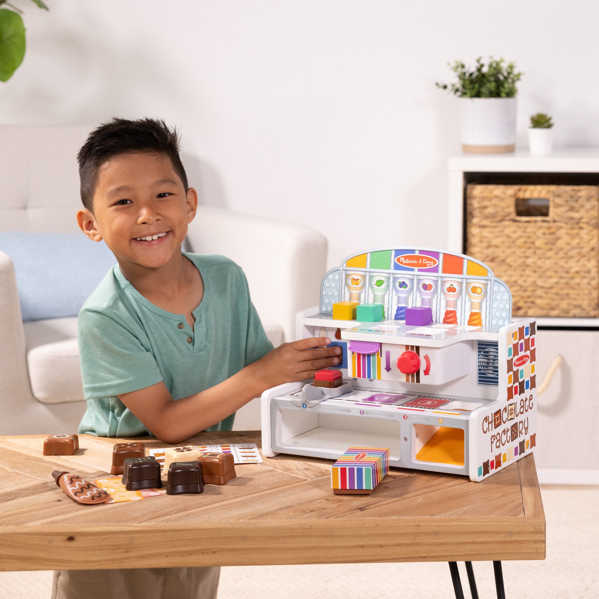 Wooden Chocolate Factory Play Set - Image 2
