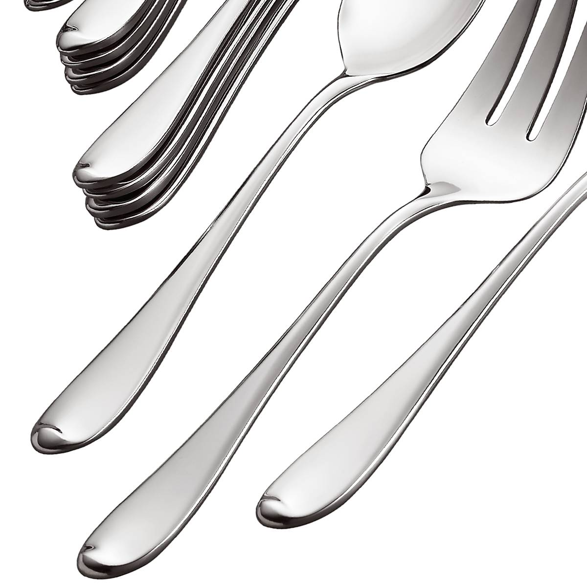 Studio 45-Piece Flatware Set - Image 2