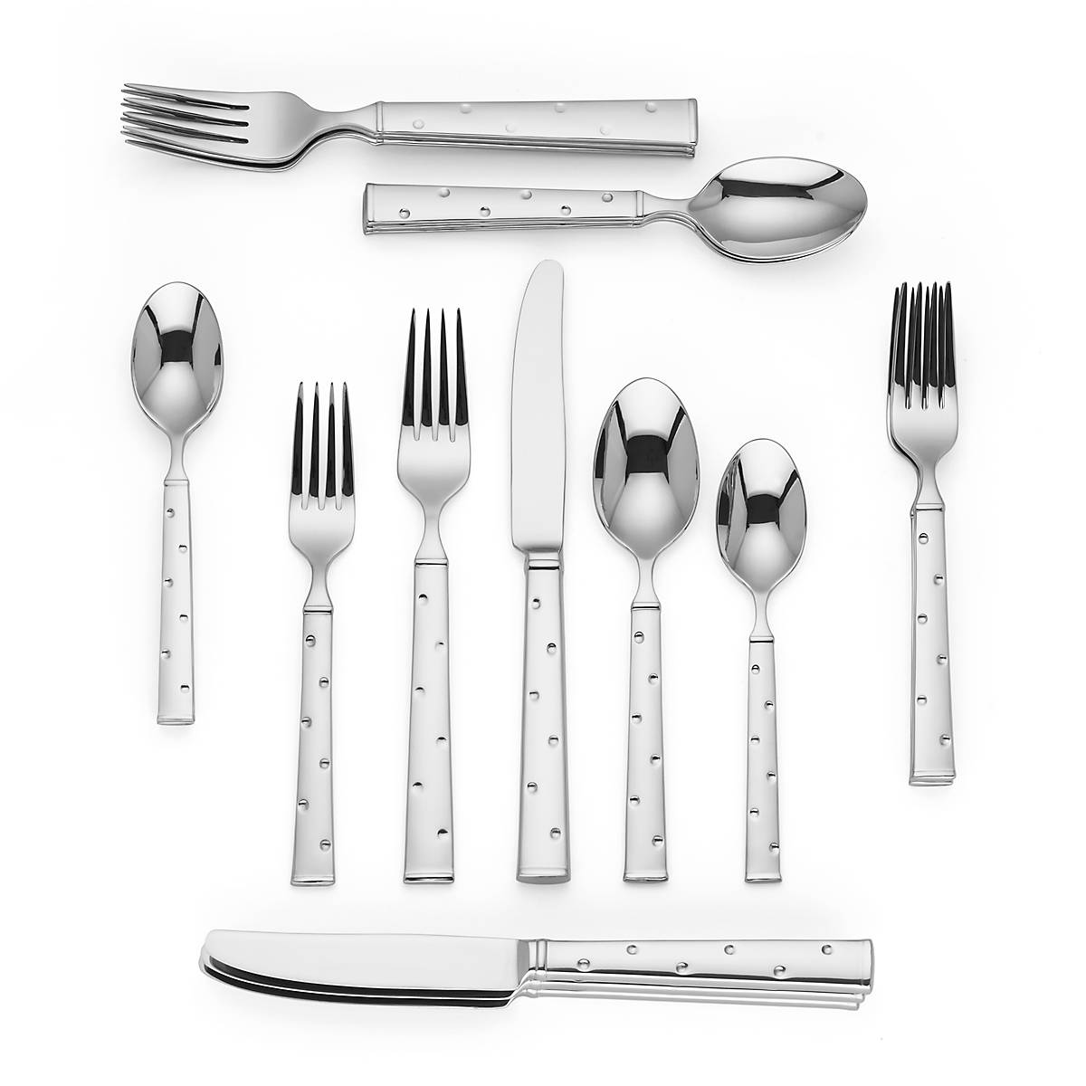 Larabee Dot 20-Piece Flatware Set - Image 2