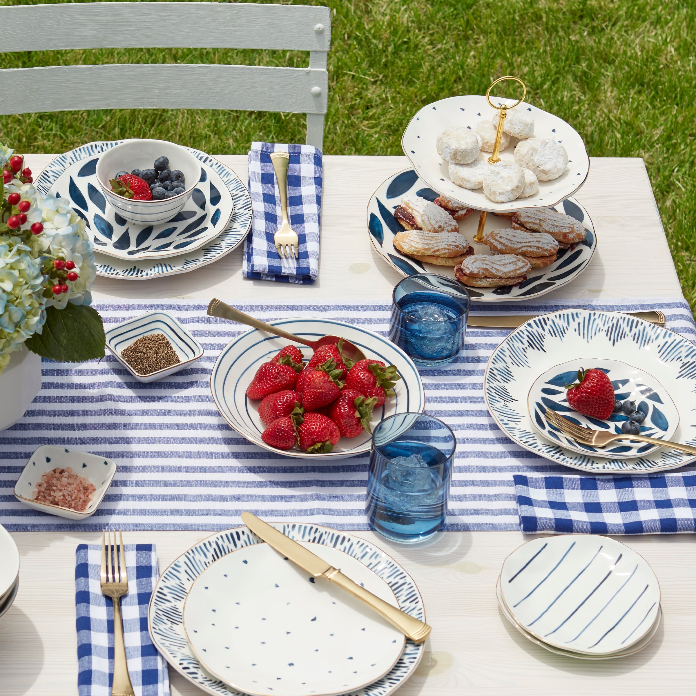 Blue Bay Dessert Bowls. Set of 4 - Image 4