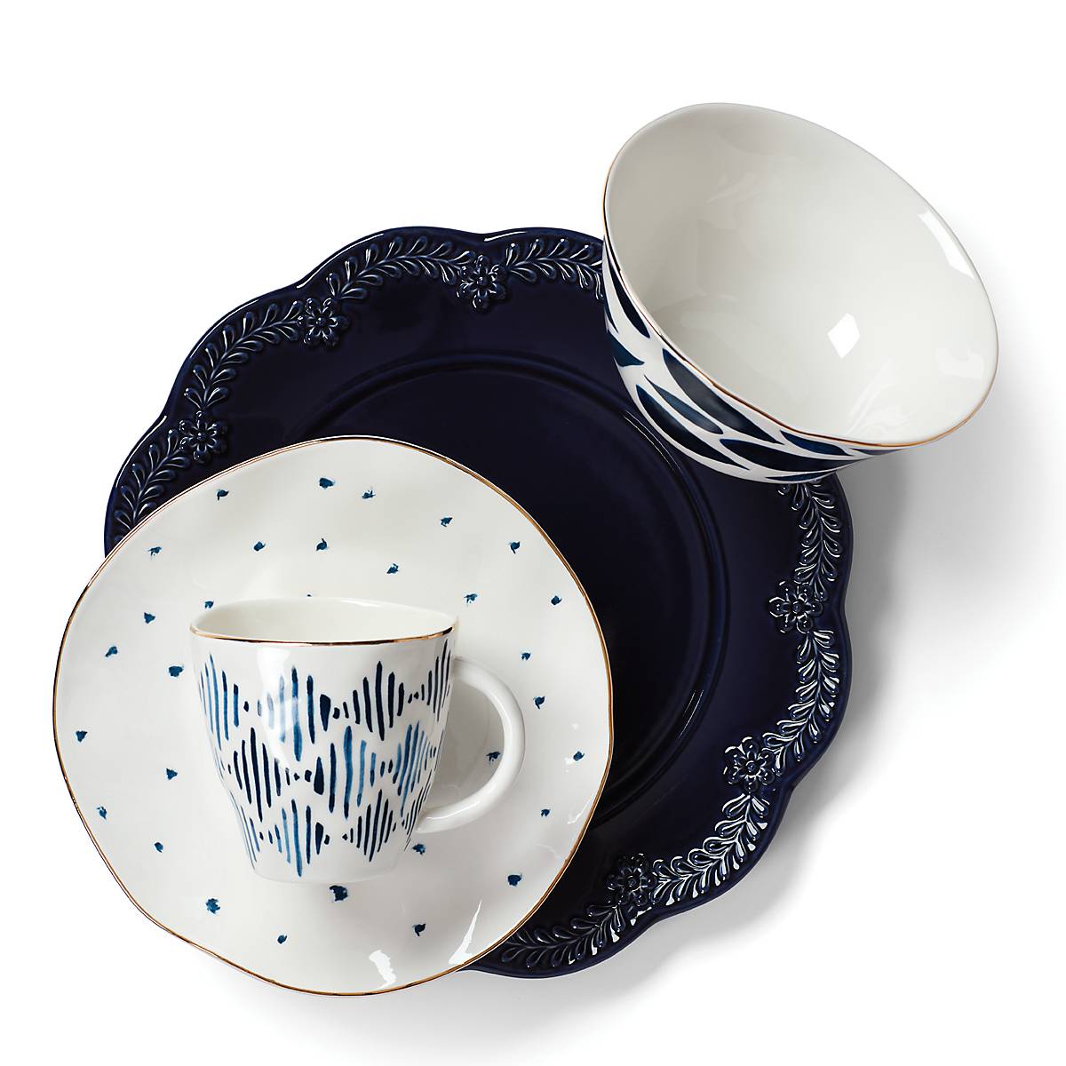 Blue Bay Dessert Mugs. Set of 4 - Image 5
