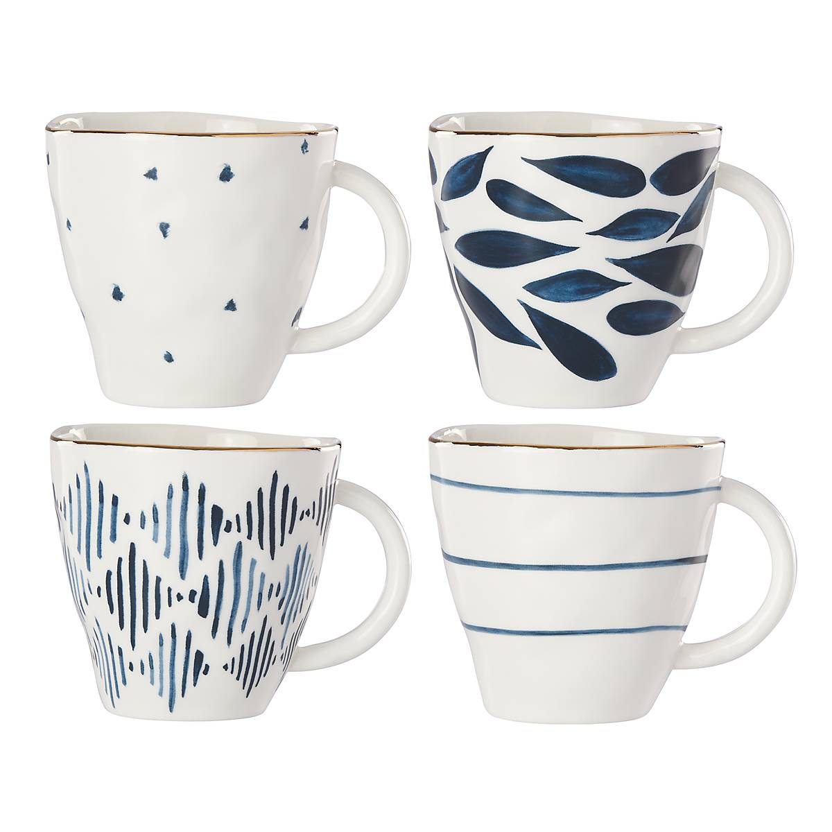Blue Bay Dessert Mugs. Set of 4 - Image 2