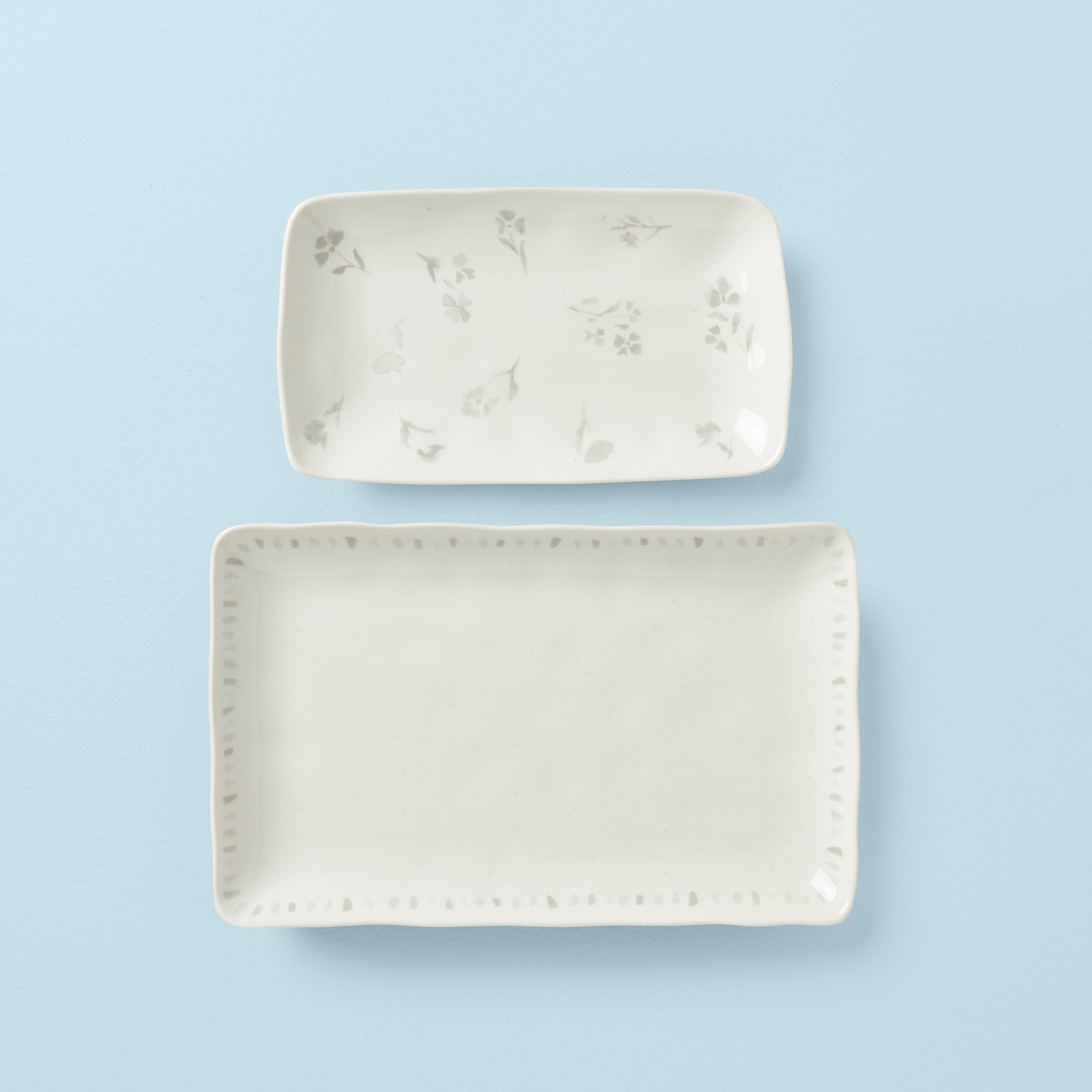 Oyster Bay 2-Piece Nesting Serving Platters - Image 2