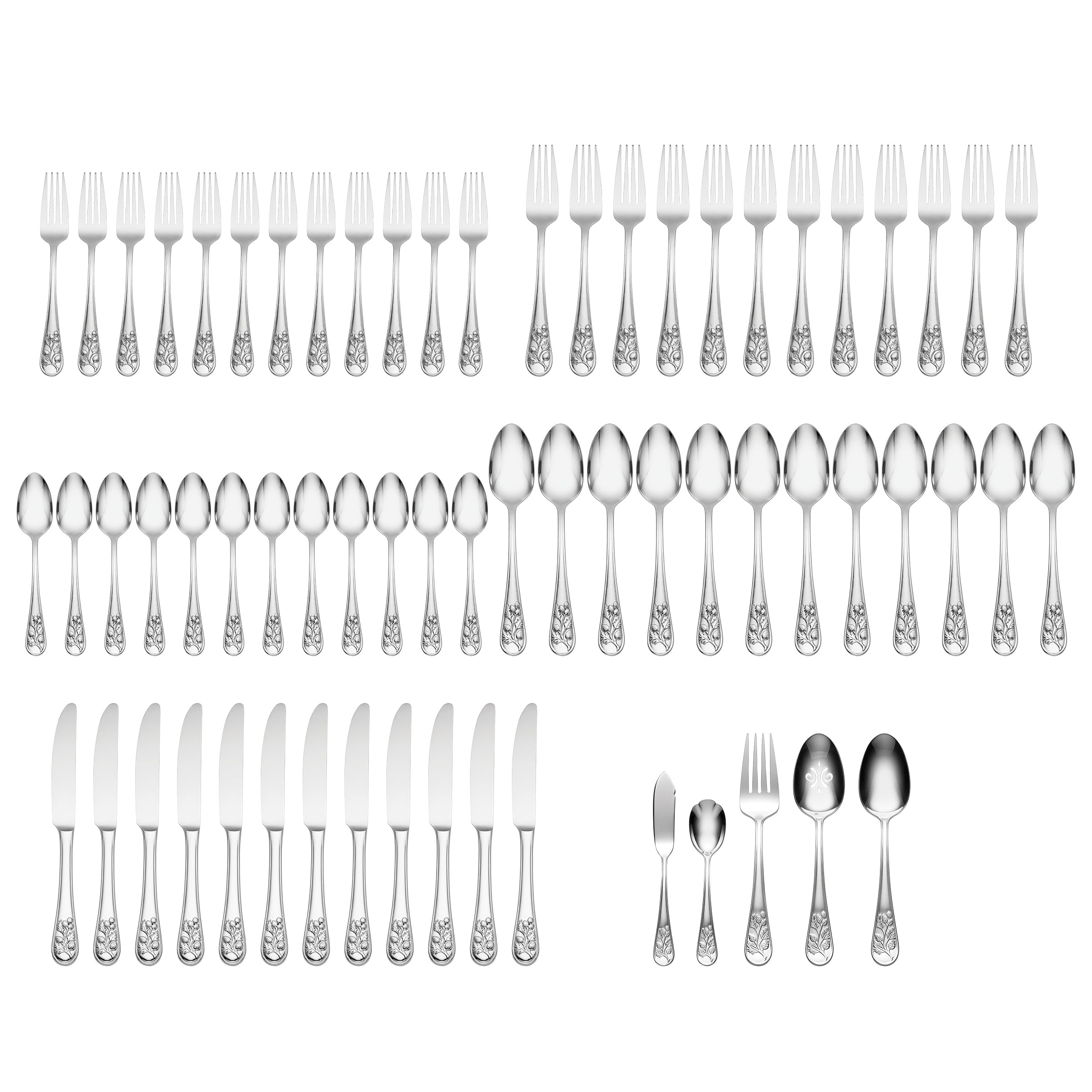 Chestnut Ridge 65-Piece Flatware Set - Image 2