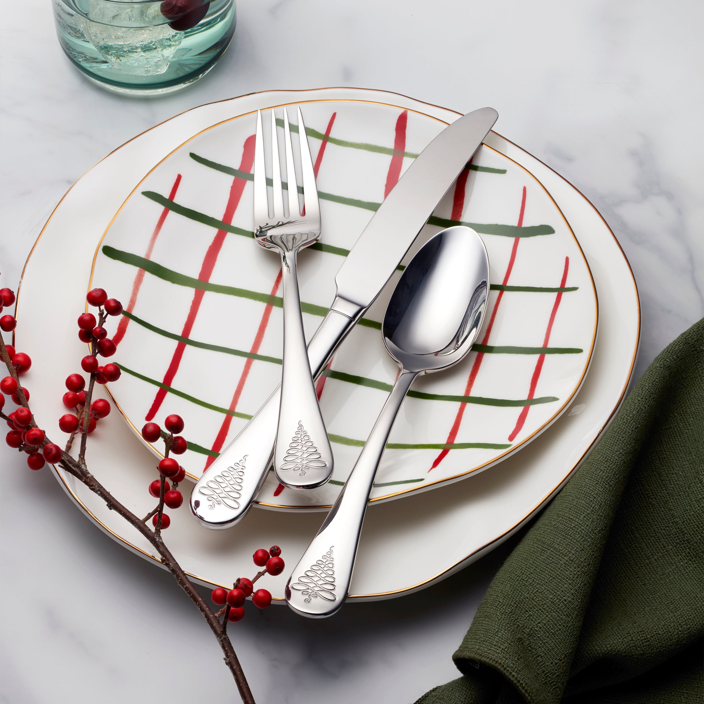 Noella 65-Piece Flatware Set - Image 6