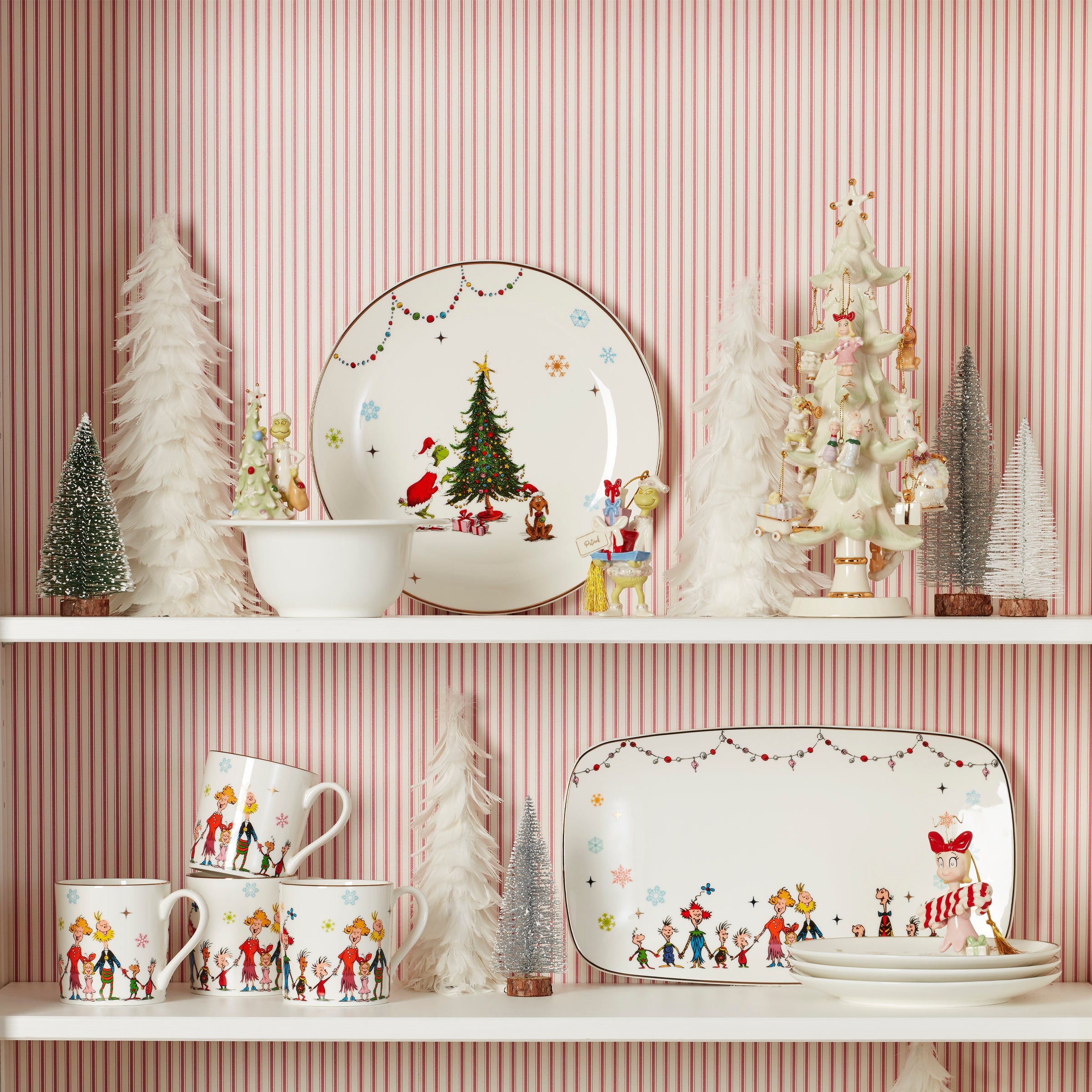 How The Grinch Stole Christmas 12-Piece Ornament & Tree Set - Image 2