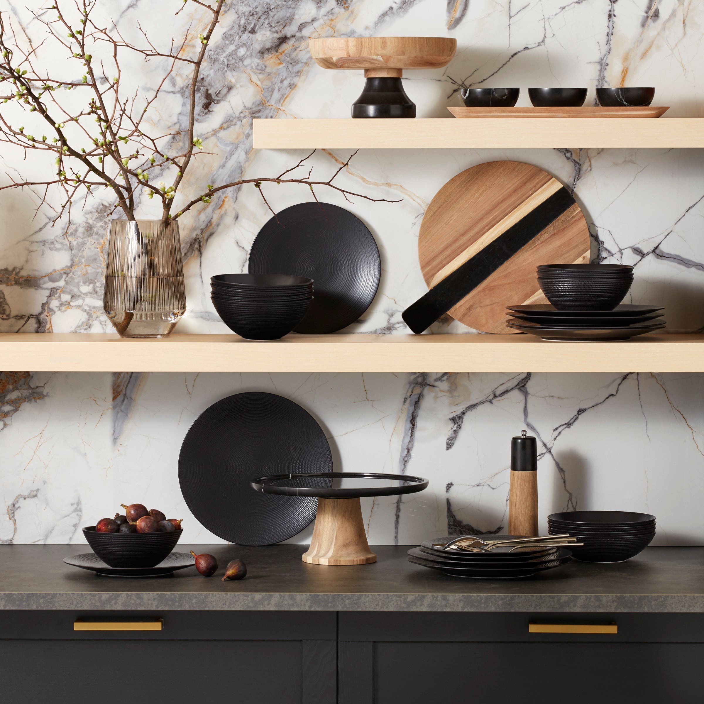 LX Collective Tray with 3 Dip Bowls - Image 3