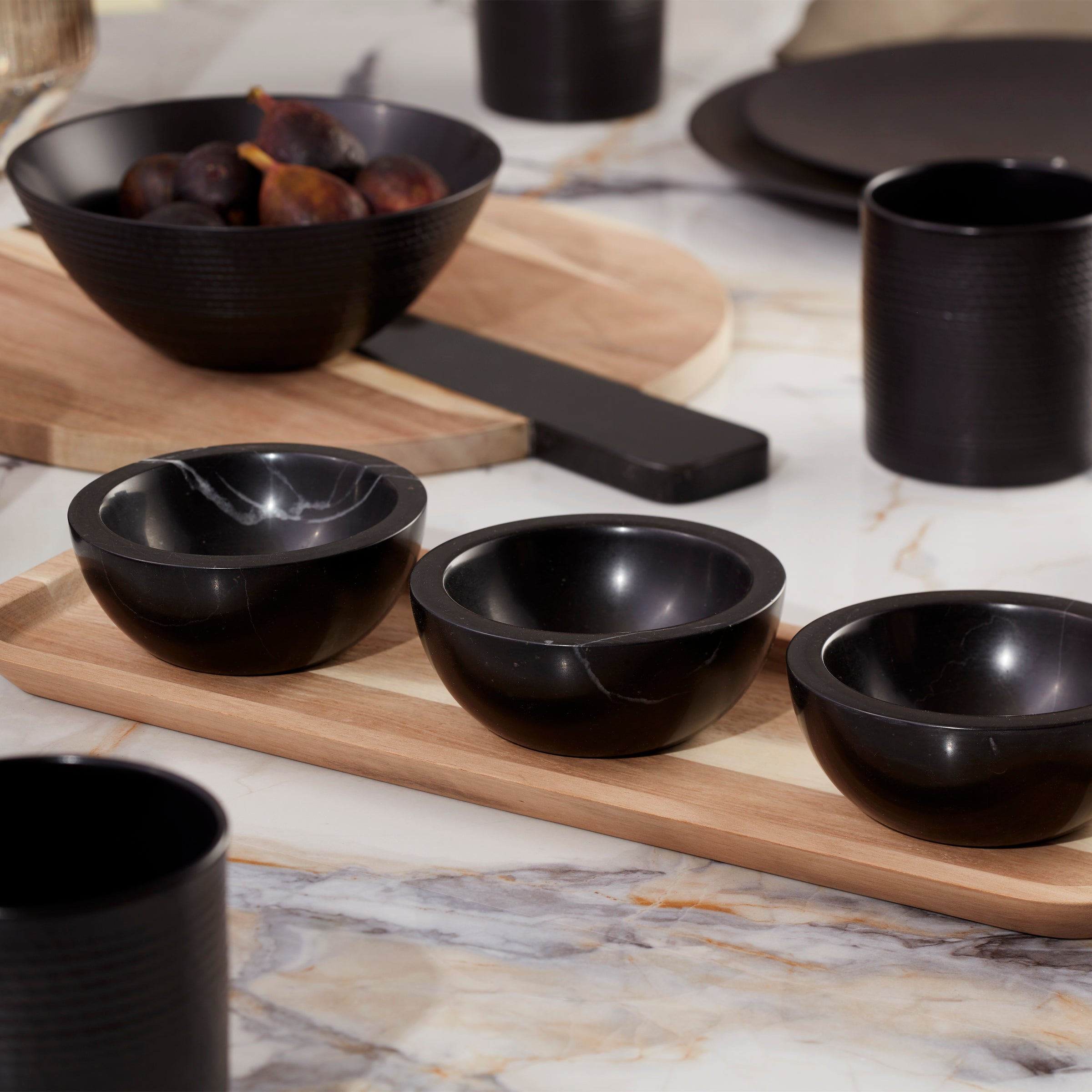 LX Collective Tray with 3 Dip Bowls - Image 7
