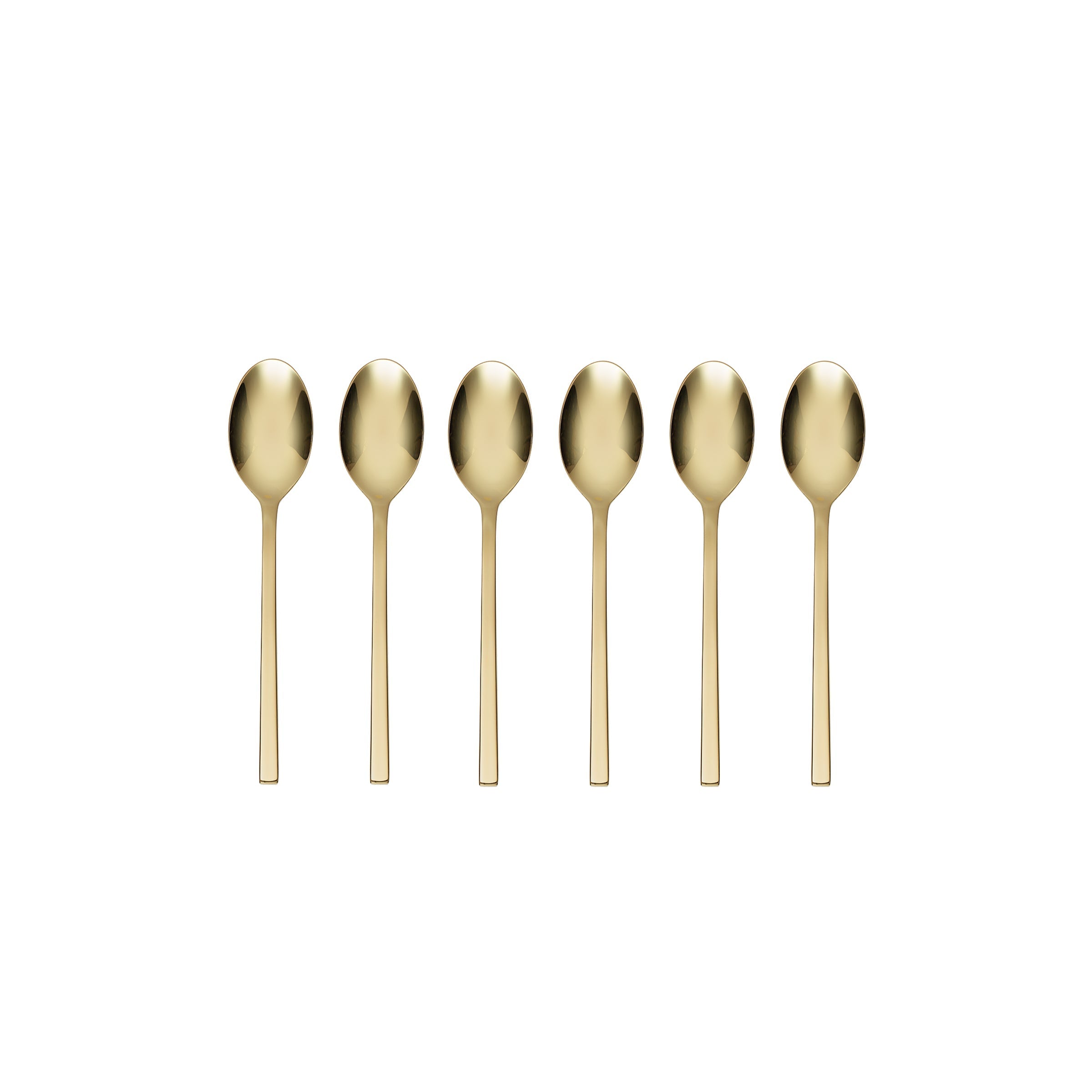 Allay Champagne Teaspoons. Set of 6