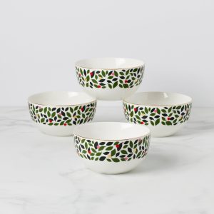 Evergreen Cereal Bowls. Set of 4