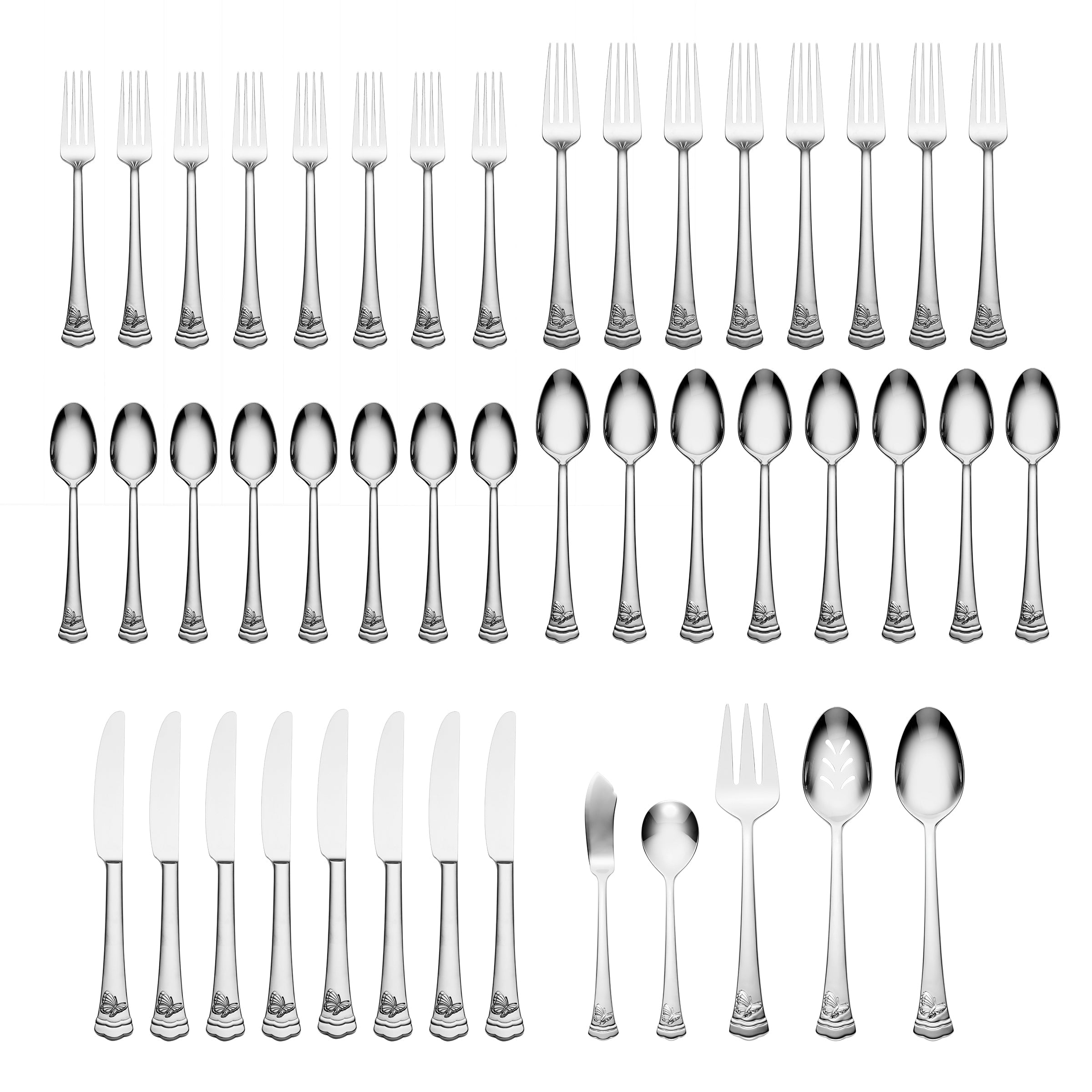 Butterfly Meadow II 65-Piece Flatware Set - Image 2