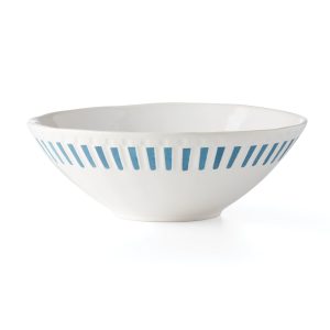 Artisanal Stripe Serving Bowl