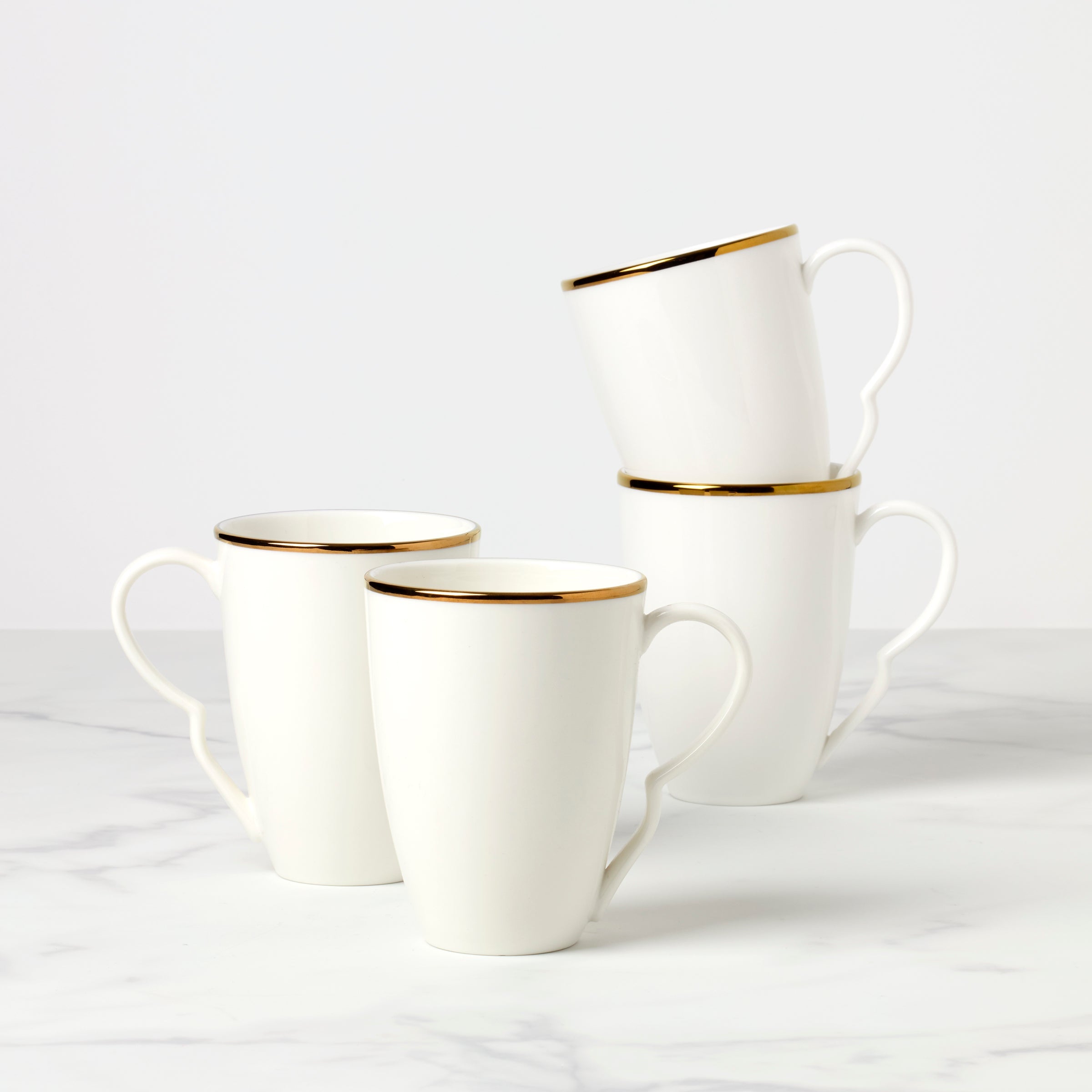 Contempo Luxe Mugs. Set of 4