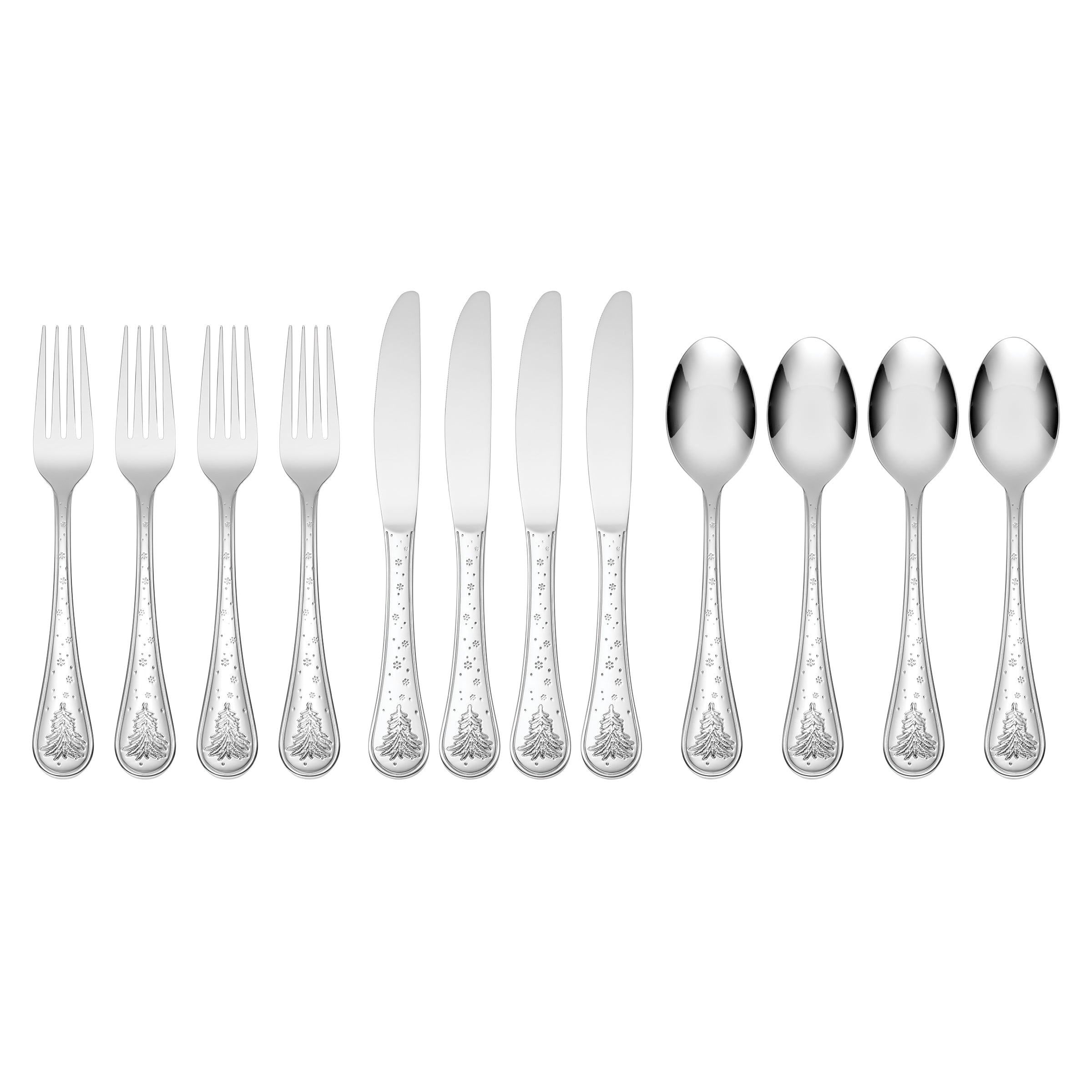 Winter Tree 12-Piece Flatware Set - Image 2