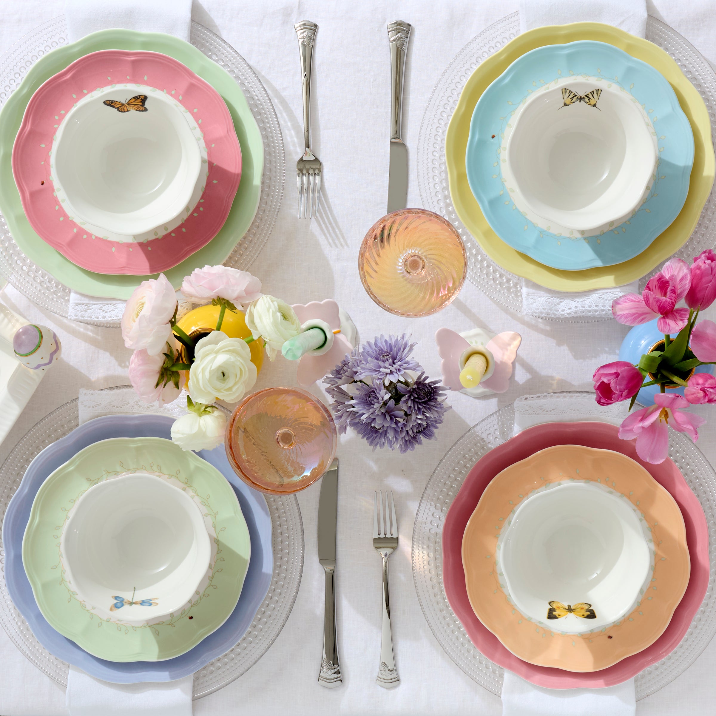 Butterfly Meadow II 65-Piece Flatware Set - Image 3