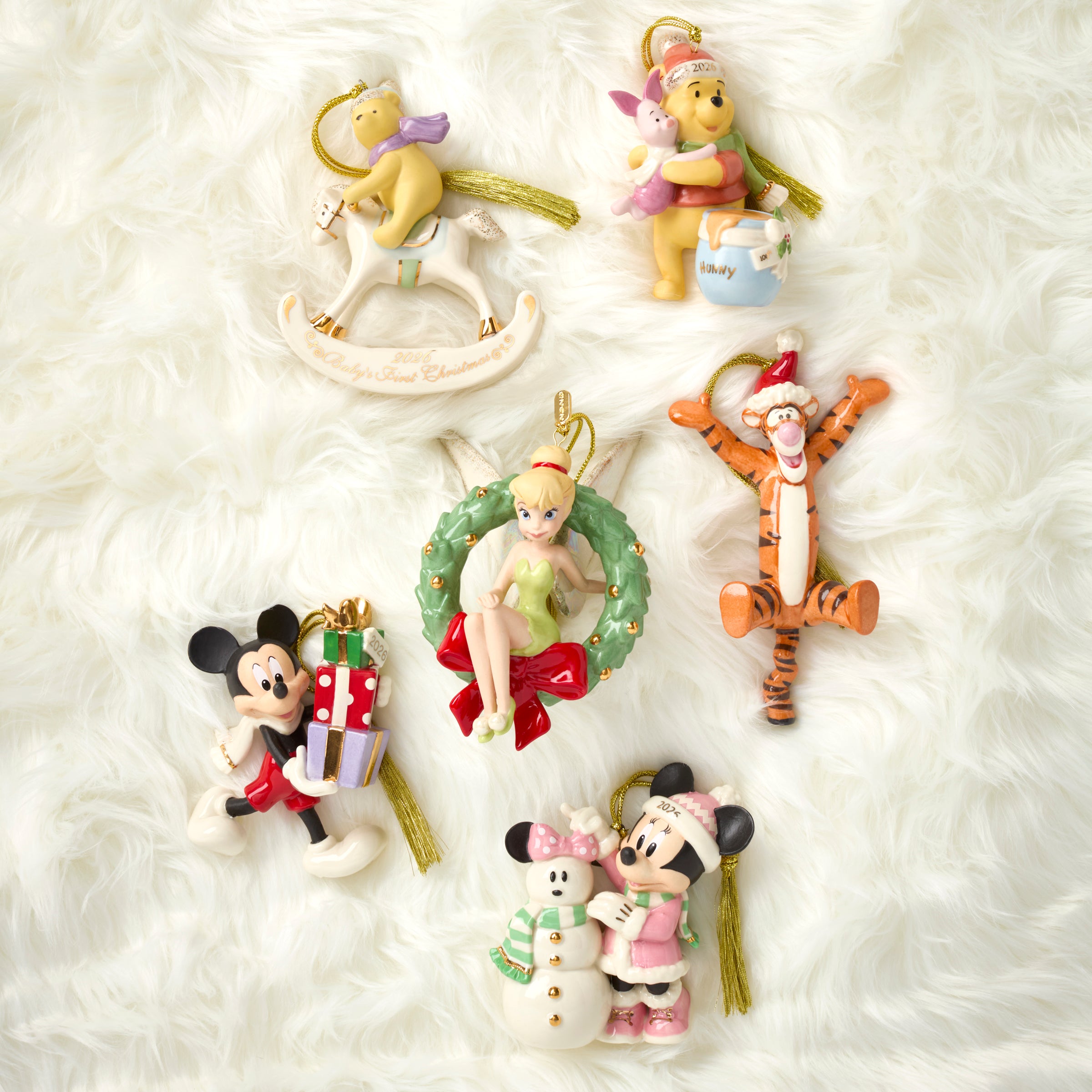 2026 Tinker Bell with Wreath Ornament - Image 4