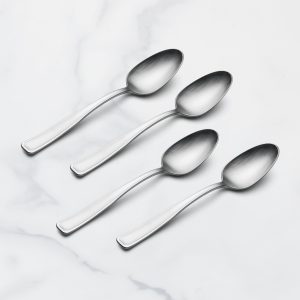 Reid Satin Dinner Spoons. Set of 4