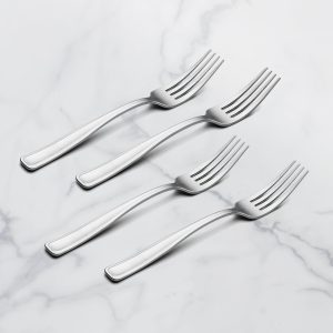 Reid Satin Salad Forks. Set of 4