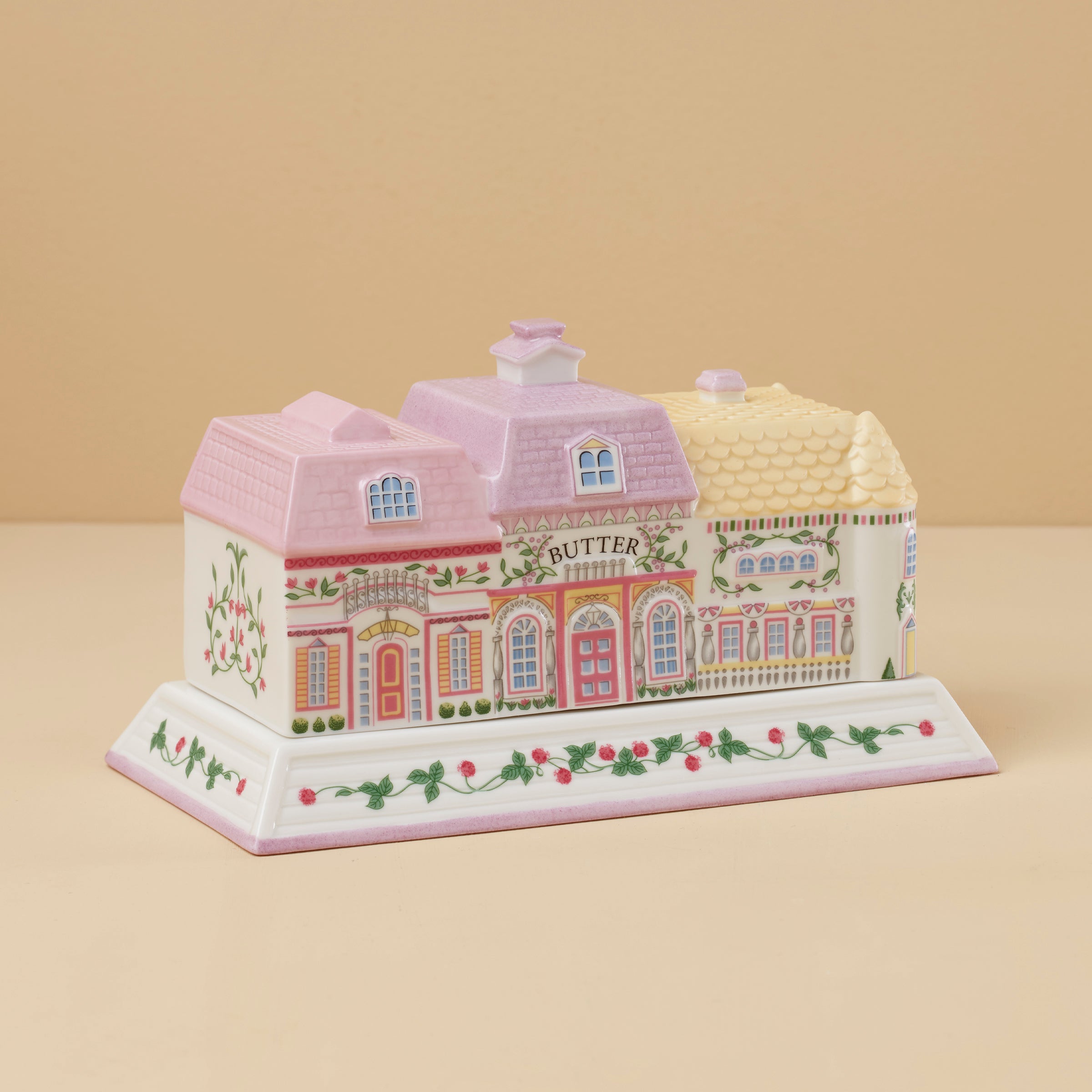 Lenox Spice Village Covered Butter Dish - Image 2