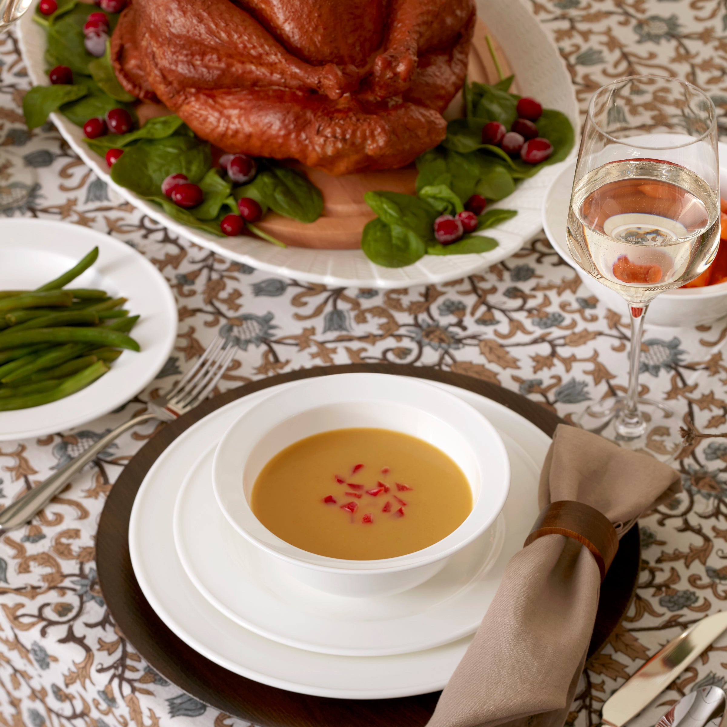 Harvest 4-Piece Turkey Platter & Carving Set - Image 6