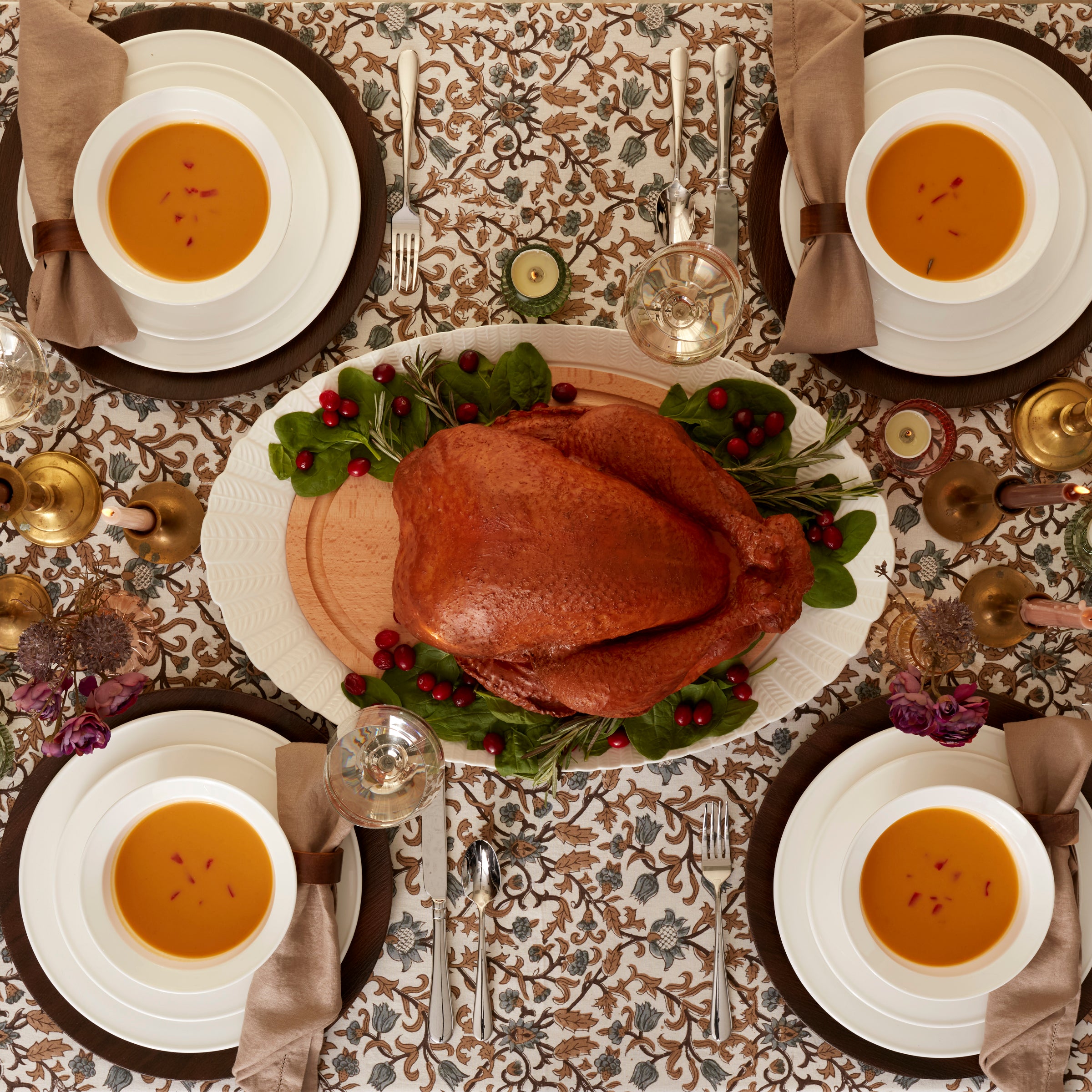 Harvest 4-Piece Turkey Platter & Carving Set - Image 4