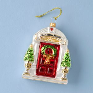 2026 Retro Blown Glass New Home Ornament