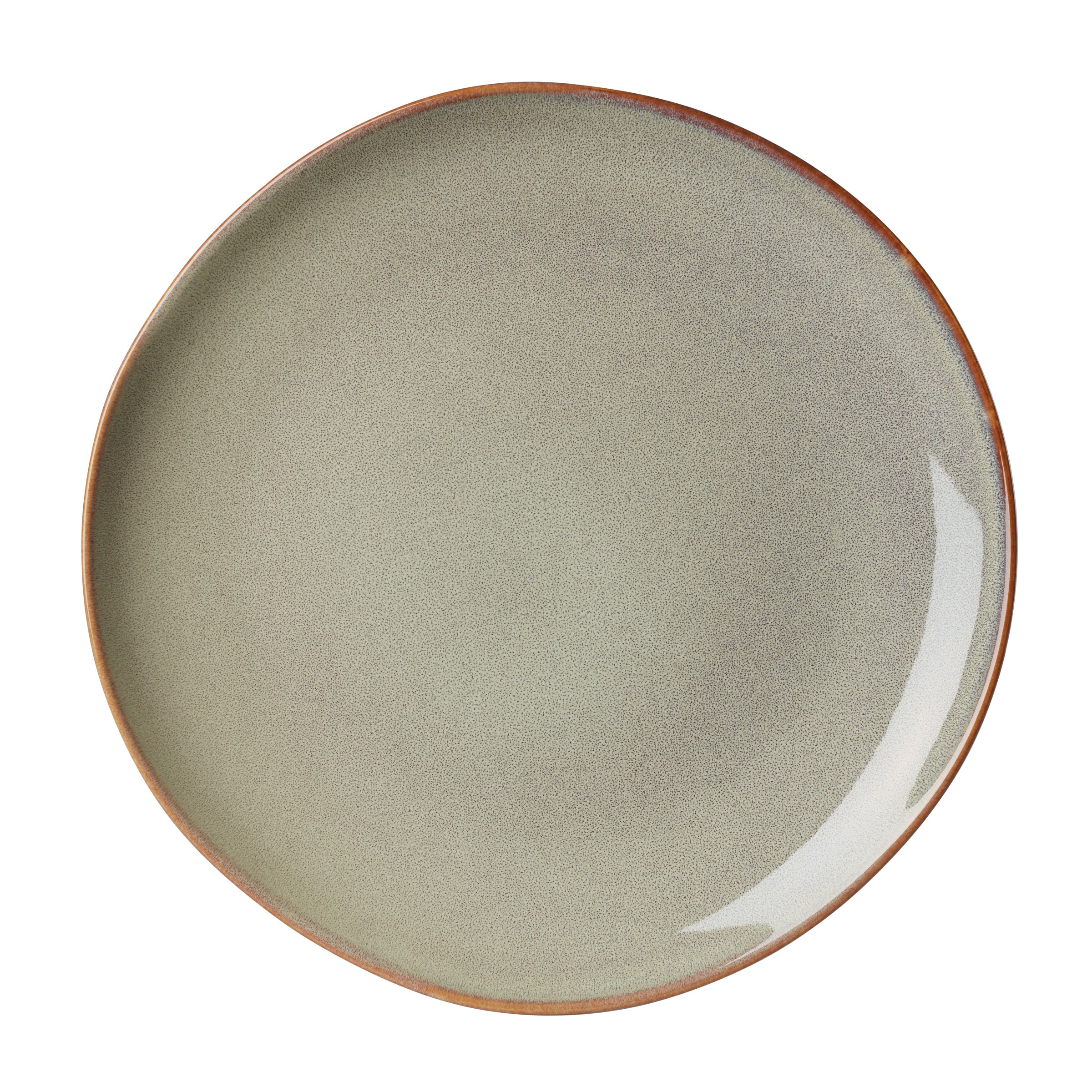 Organic Shades Sage Green Dinner Plate
