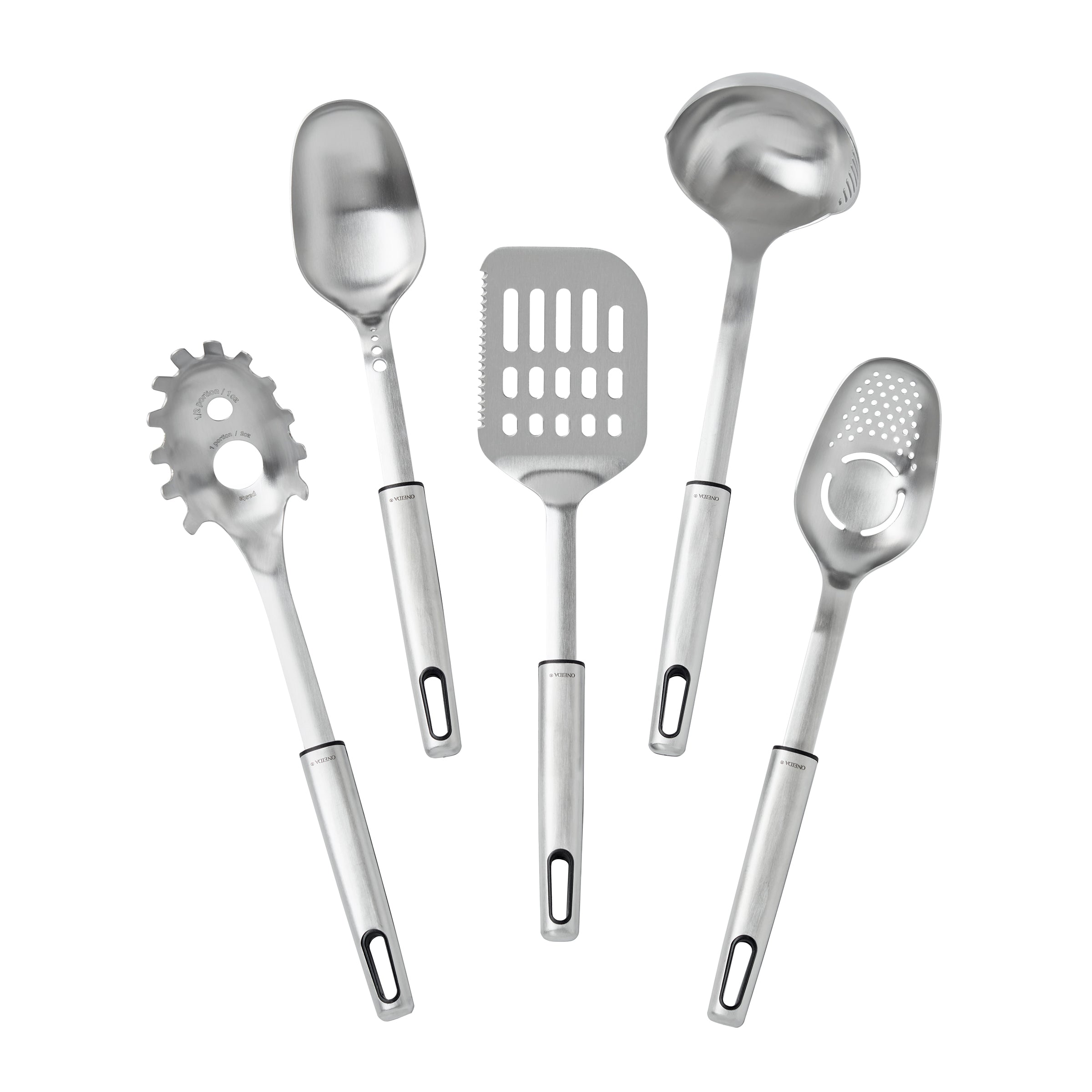 Oneida Kitchen Stainless Steel 5-Piece Kitchen Tools Set