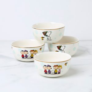 Peanuts Gang All-Purpose Bowls. Set of 4. Assorted