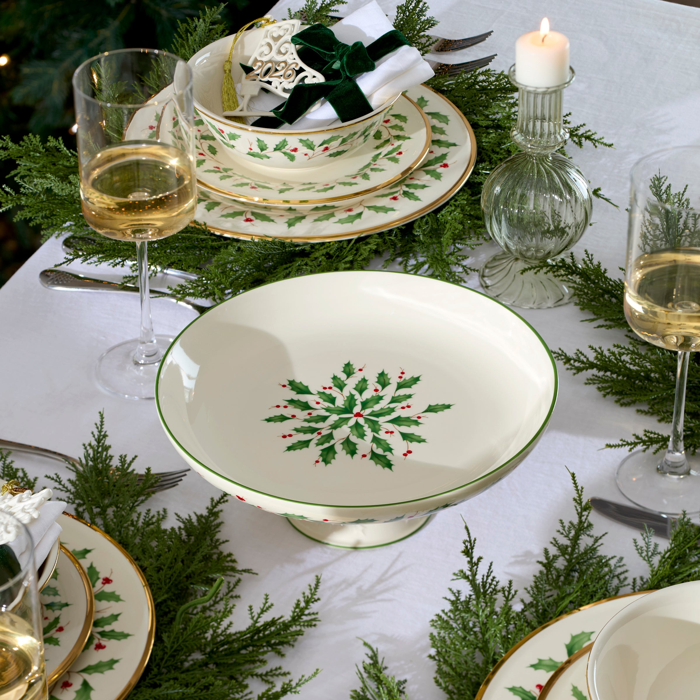 Holiday Pedestal Server - Image 4