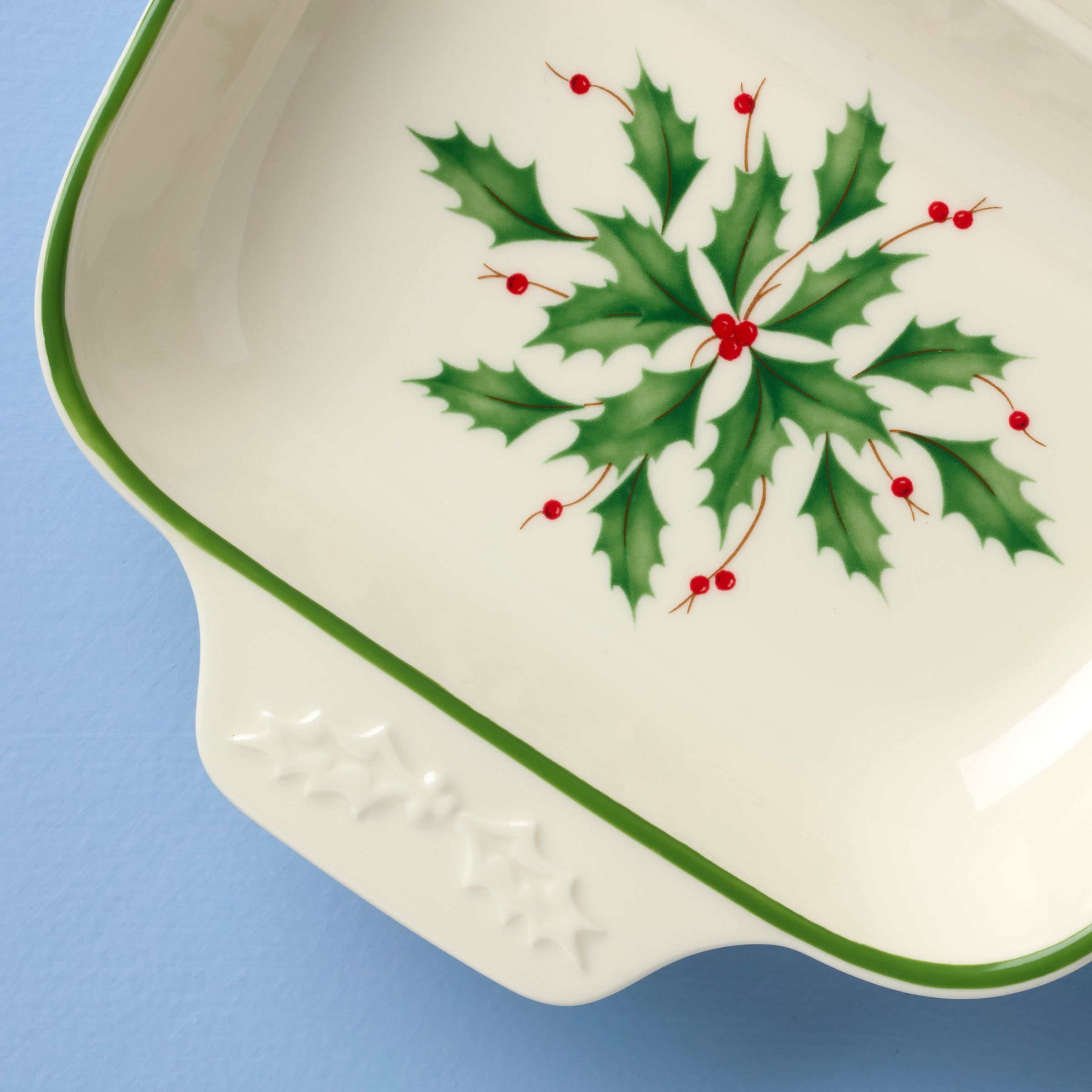 Holiday Carved Divided Dish - Image 3
