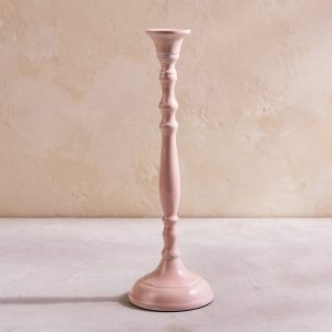 Nera Light Rose Large Candle Holder